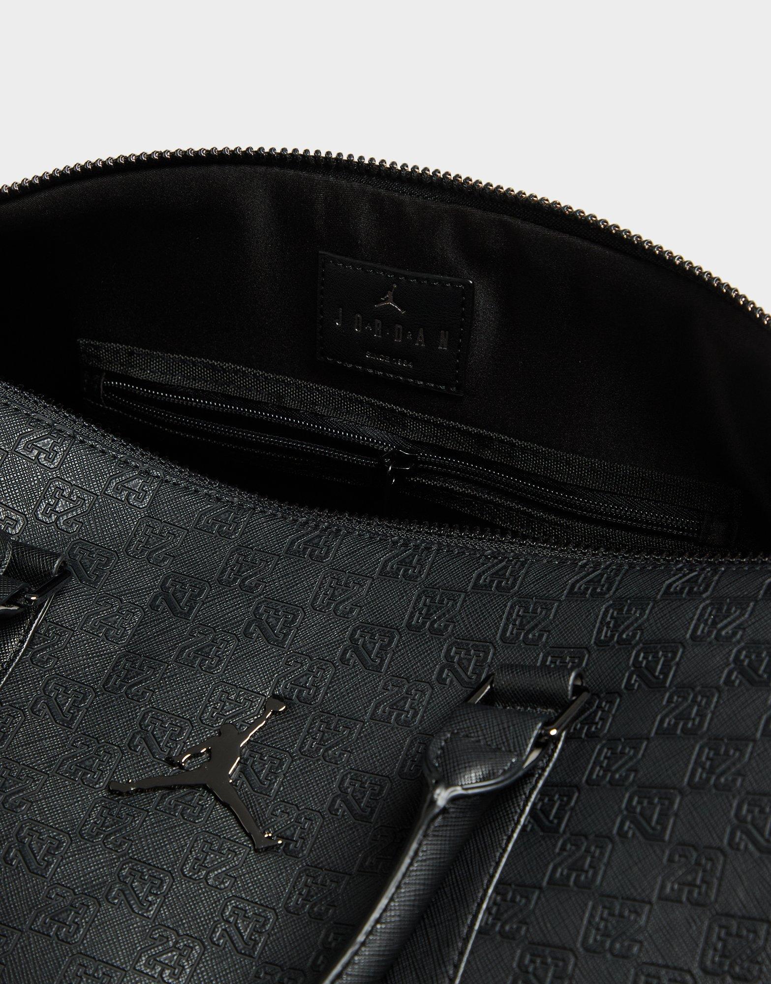 Black Jordan Monogram Duffle Bag - JD Sports Global