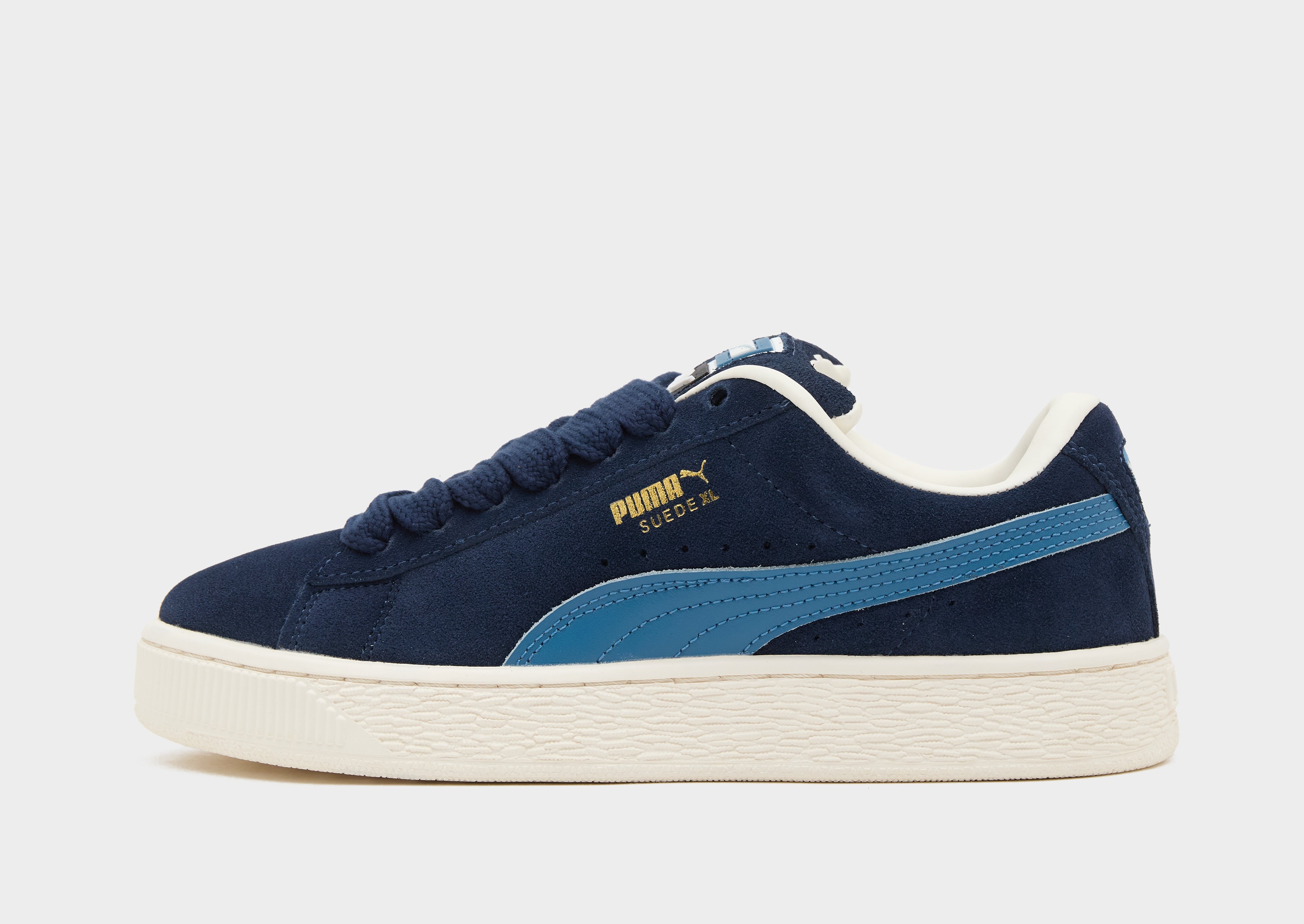 Blue suede pumas women's online