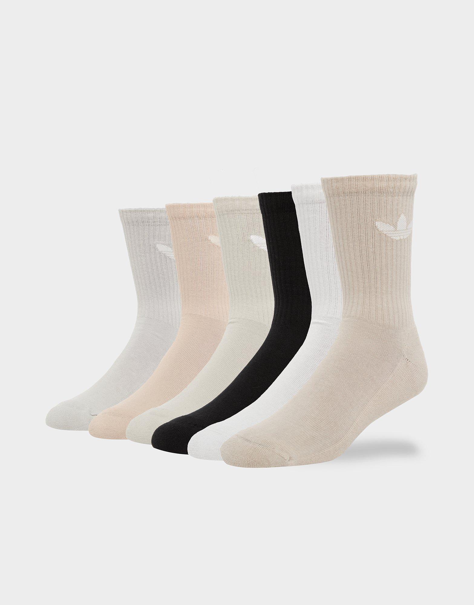 adidas Originals 6-Pack Trefoil Cushion Crew Socks