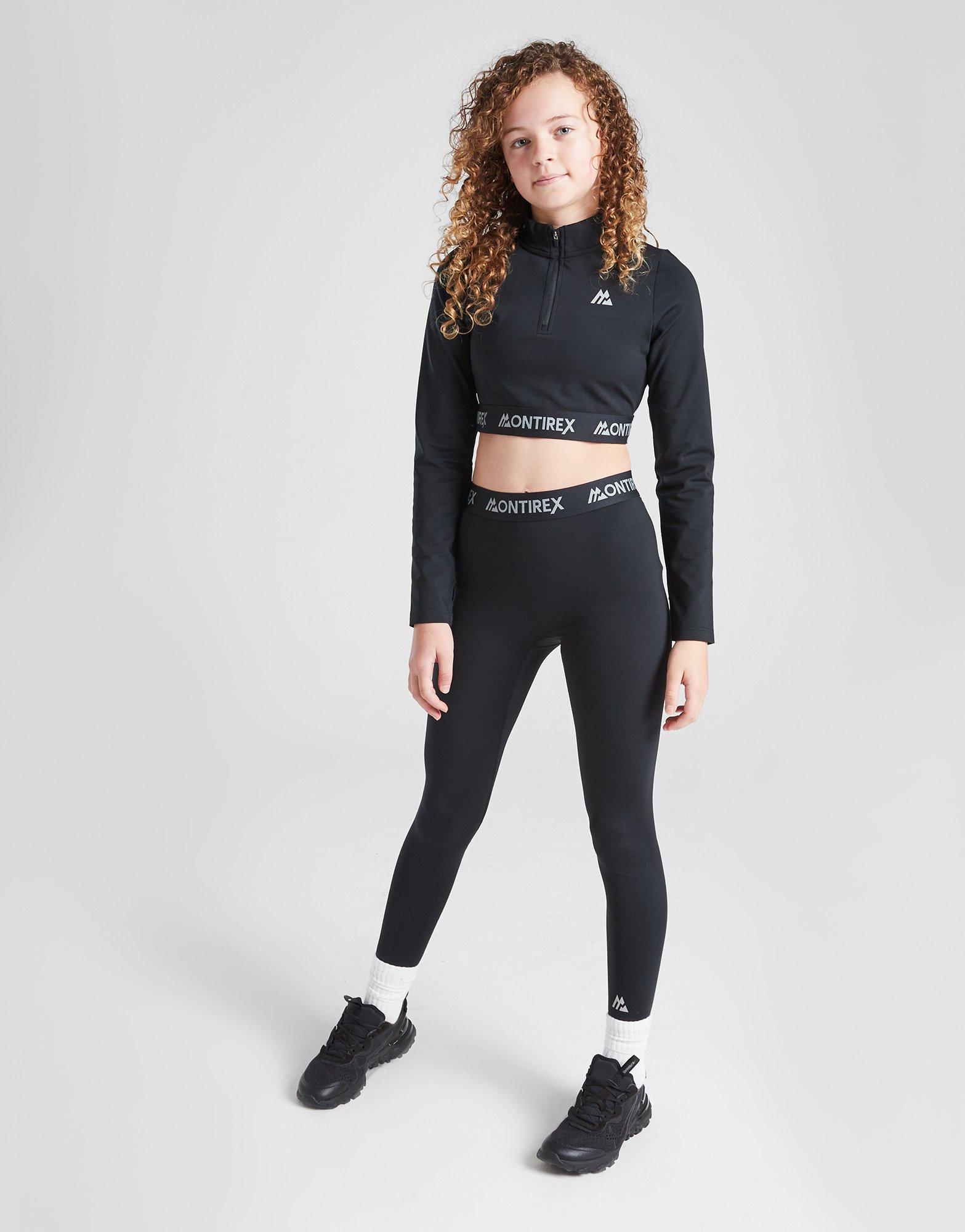 MONTIREX Girls' Icon 1/4 Zip Top Junior