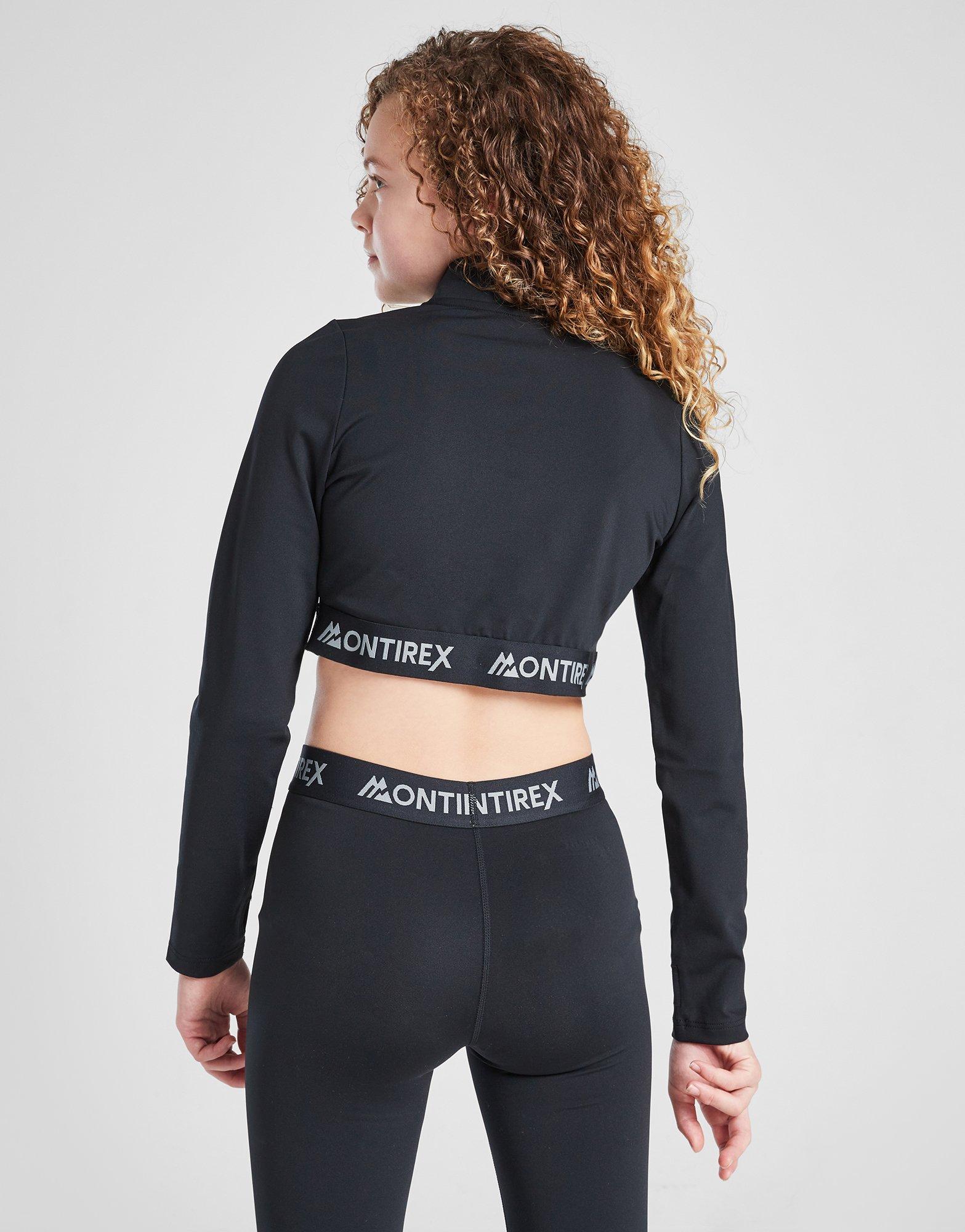 MONTIREX Girls' Icon 1/4 Zip Top Junior