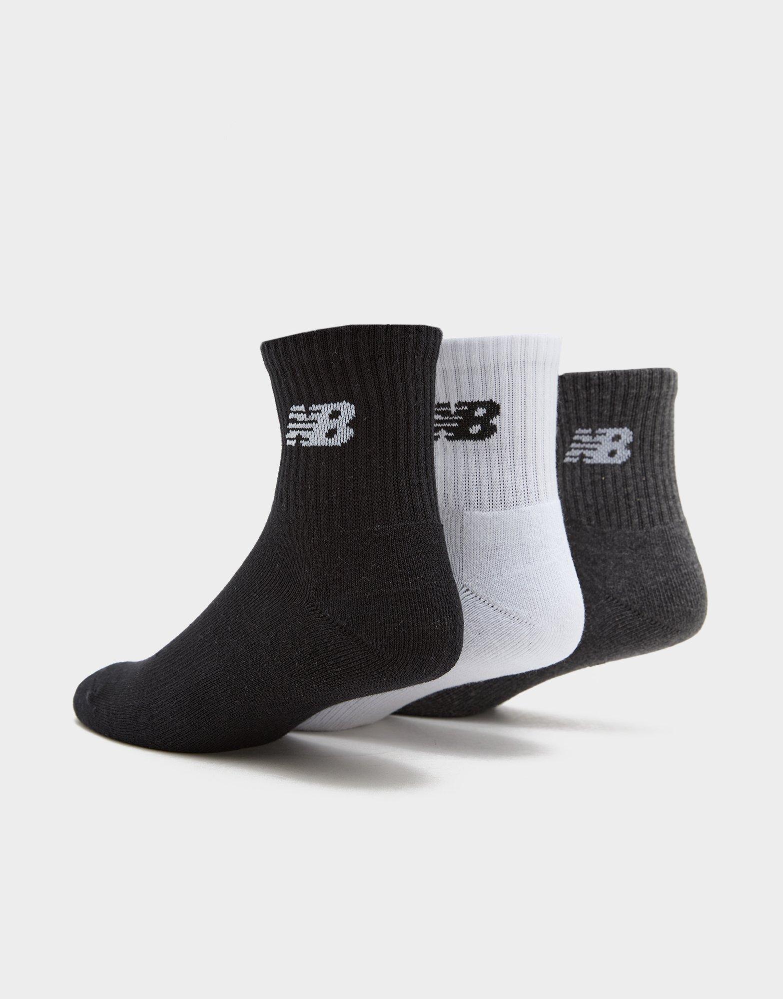 New Balance 3-Pack Everyday Quarter Socks