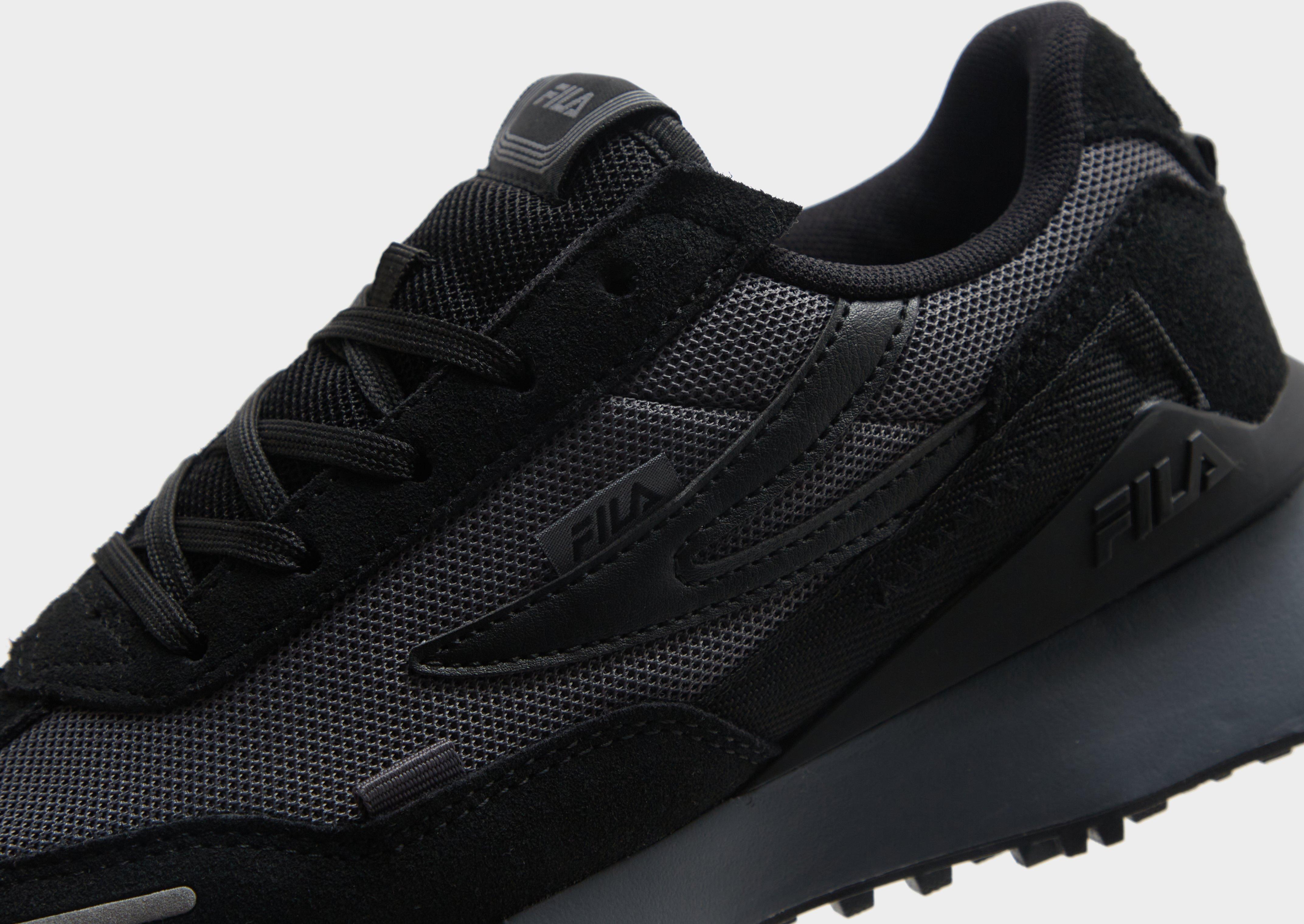 Fila jameson black running shoes sales