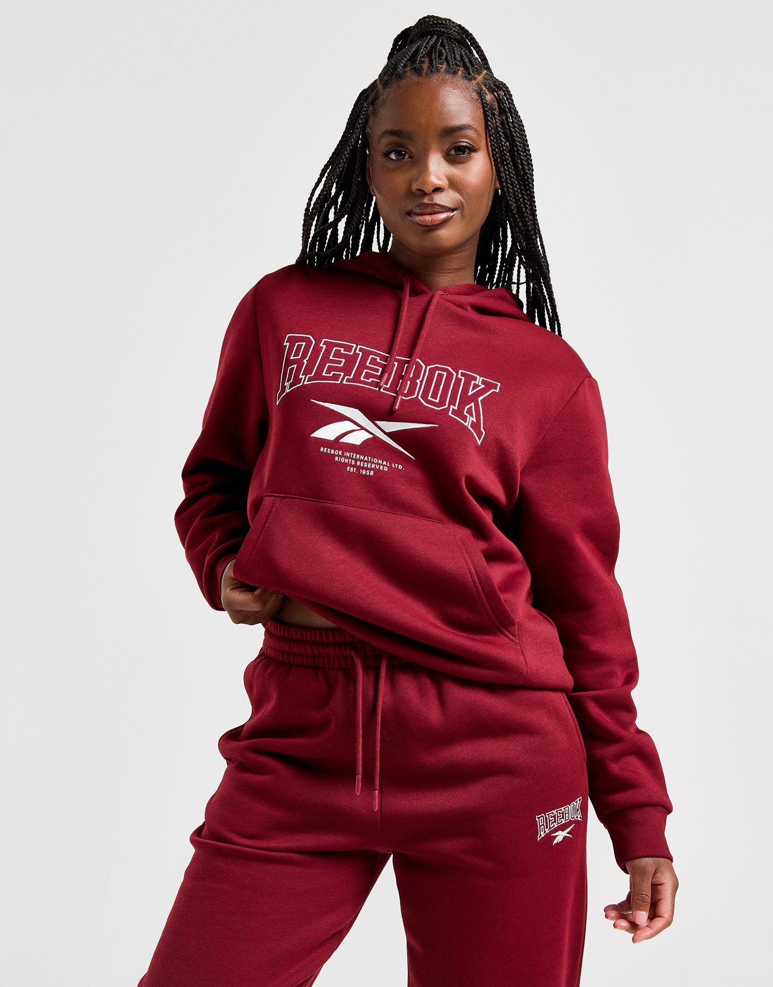 Reebok felpa rossa clearance