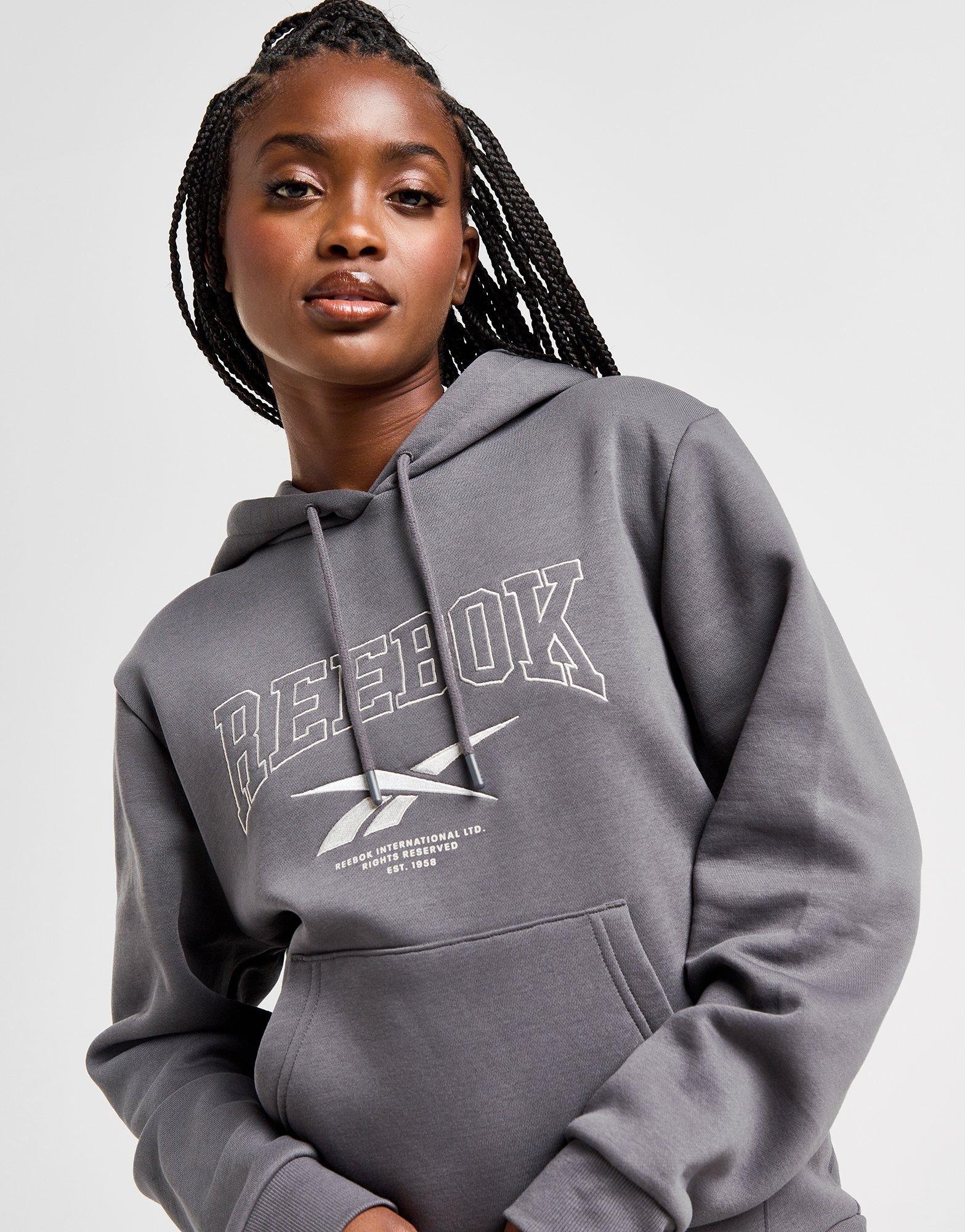 Grey reebok jumper hotsell