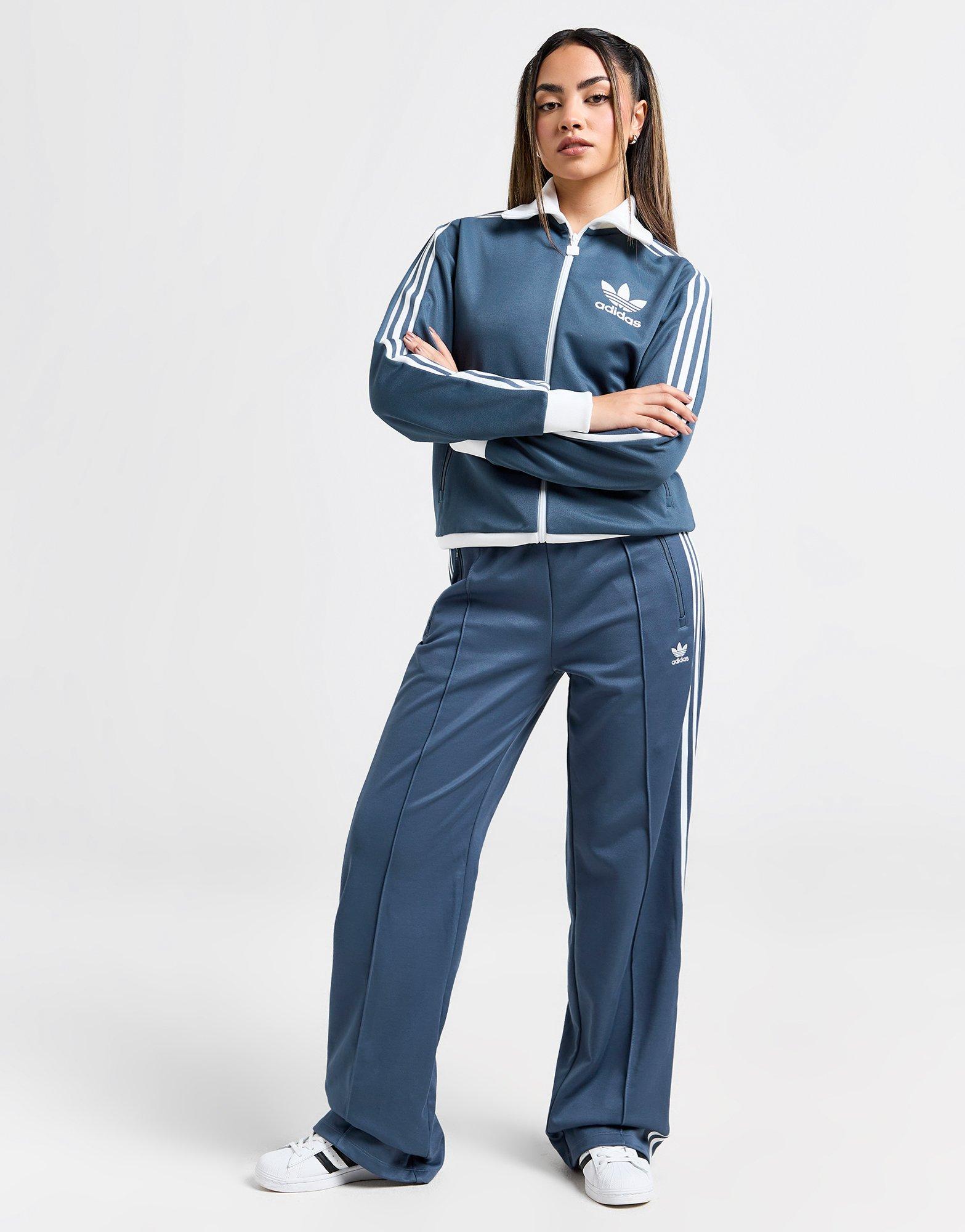 Blue adidas Originals Classic Track Top - JD Sports Global