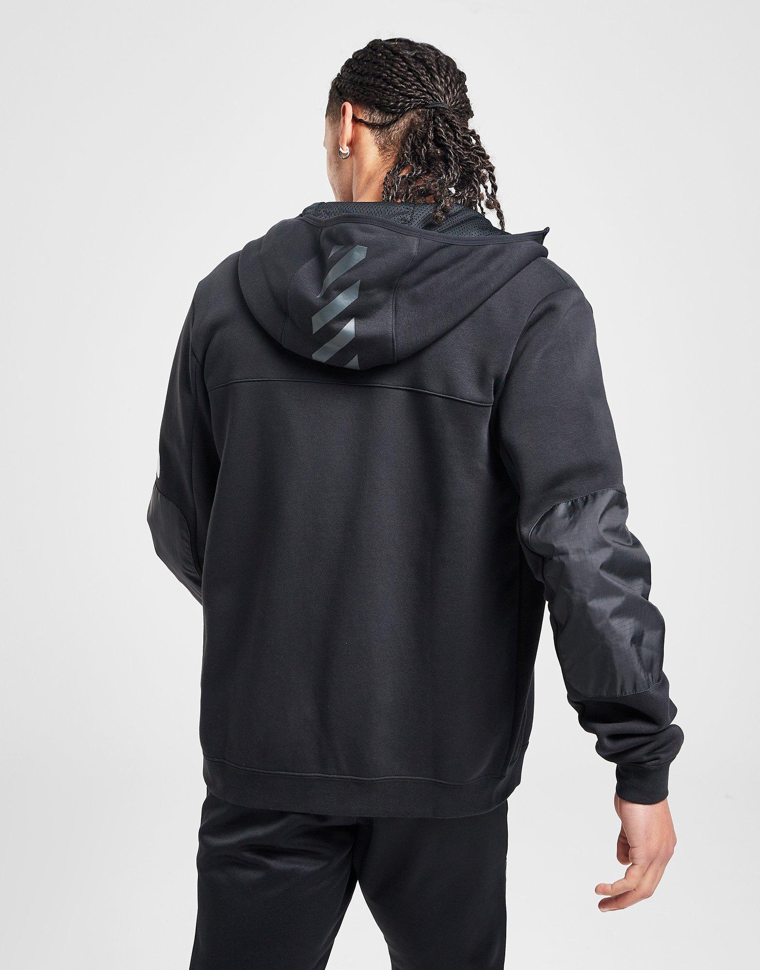 NIKE Air Max Full Zip フリースフーディ 関税＆送料込 Black Nike Air Max Full Zip Fleece Hoodie - JD Sports Global