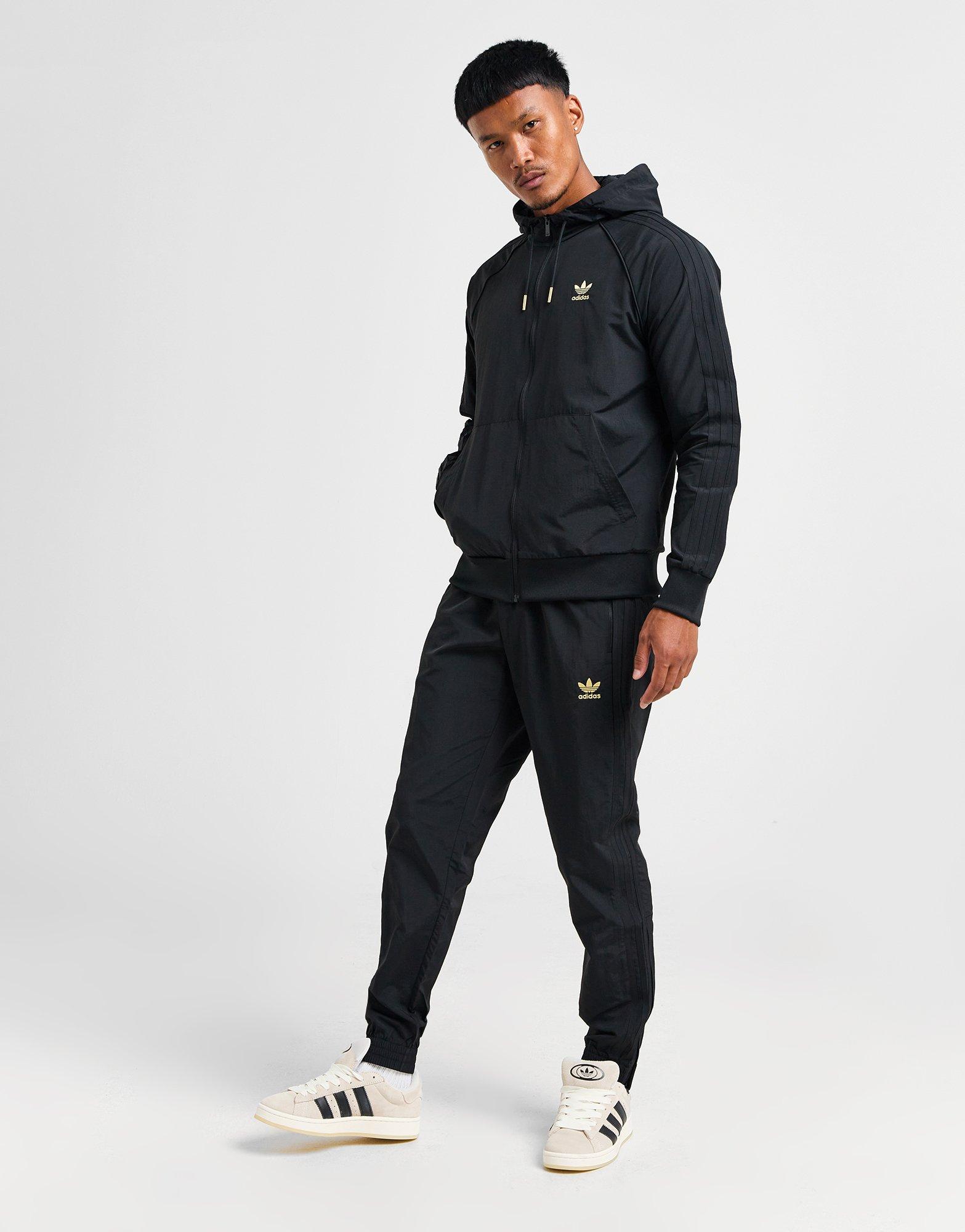 Black adidas Originals Woven SST Track Pants - JD Sports Global
