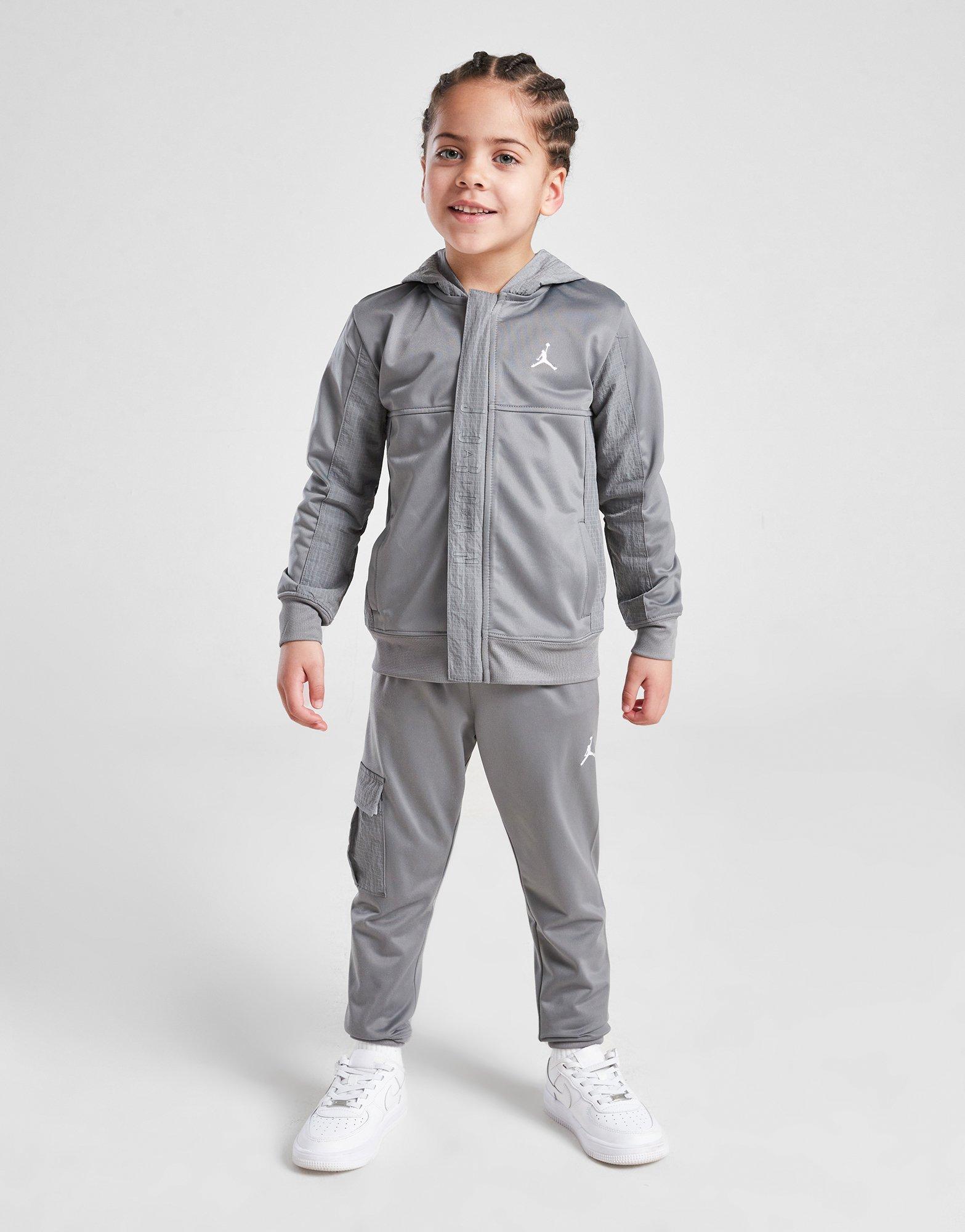 Jordan Poly Woven Full Zip Tracksuit Children