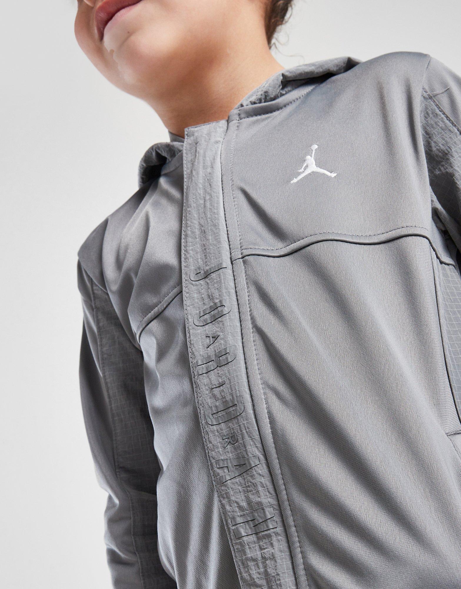 Jordan Poly Woven Full Zip Tracksuit Children