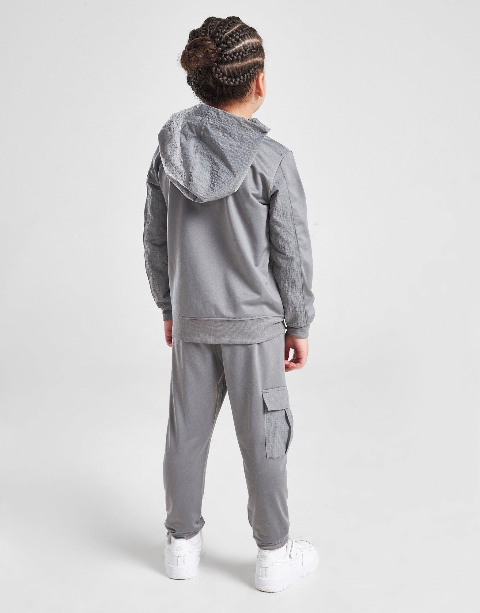 Jordan Poly Woven Full Zip Tracksuit Children