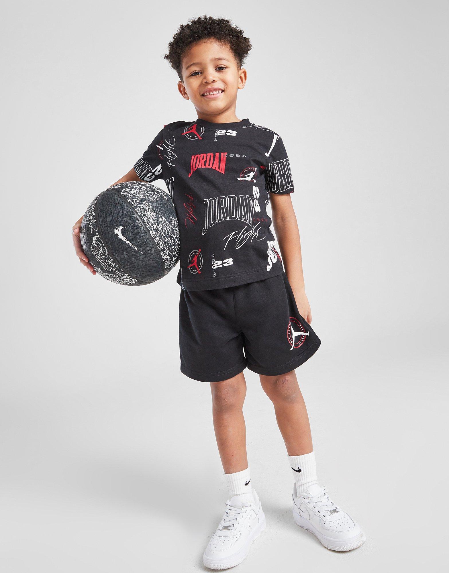 Jordan Completo Maglia/Pantaloncini Beyond All Over Print Kids in