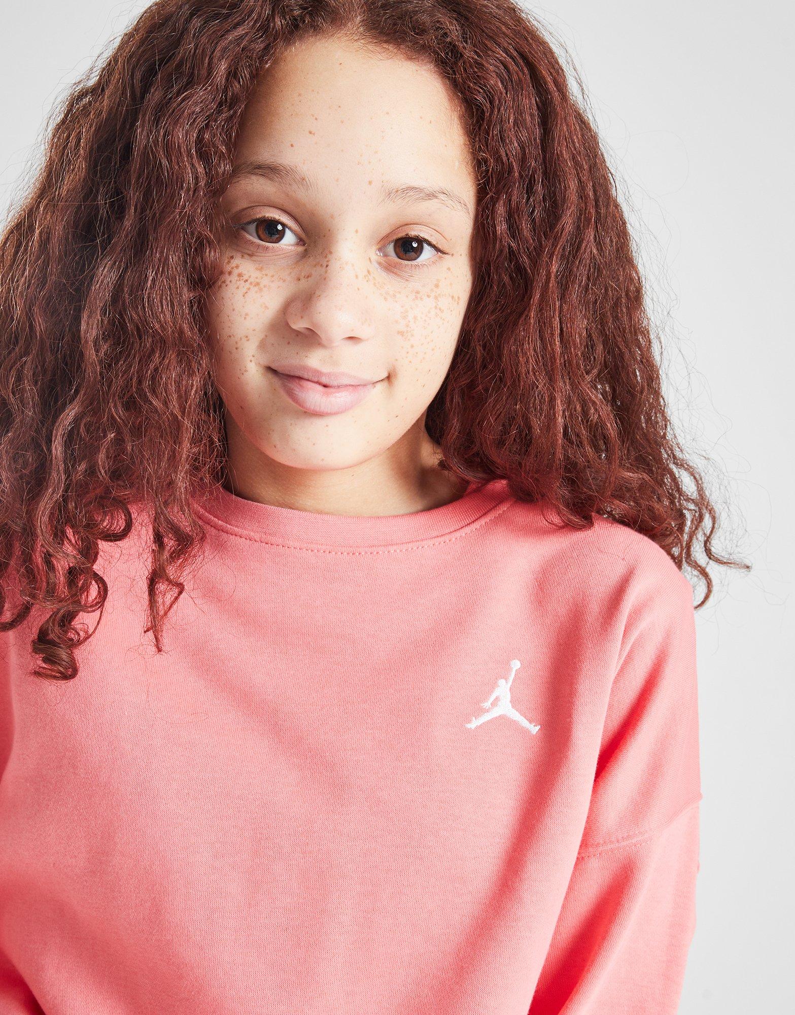 Jordan Girls' Brooklyn Essential Crew Sweatshirt Junior