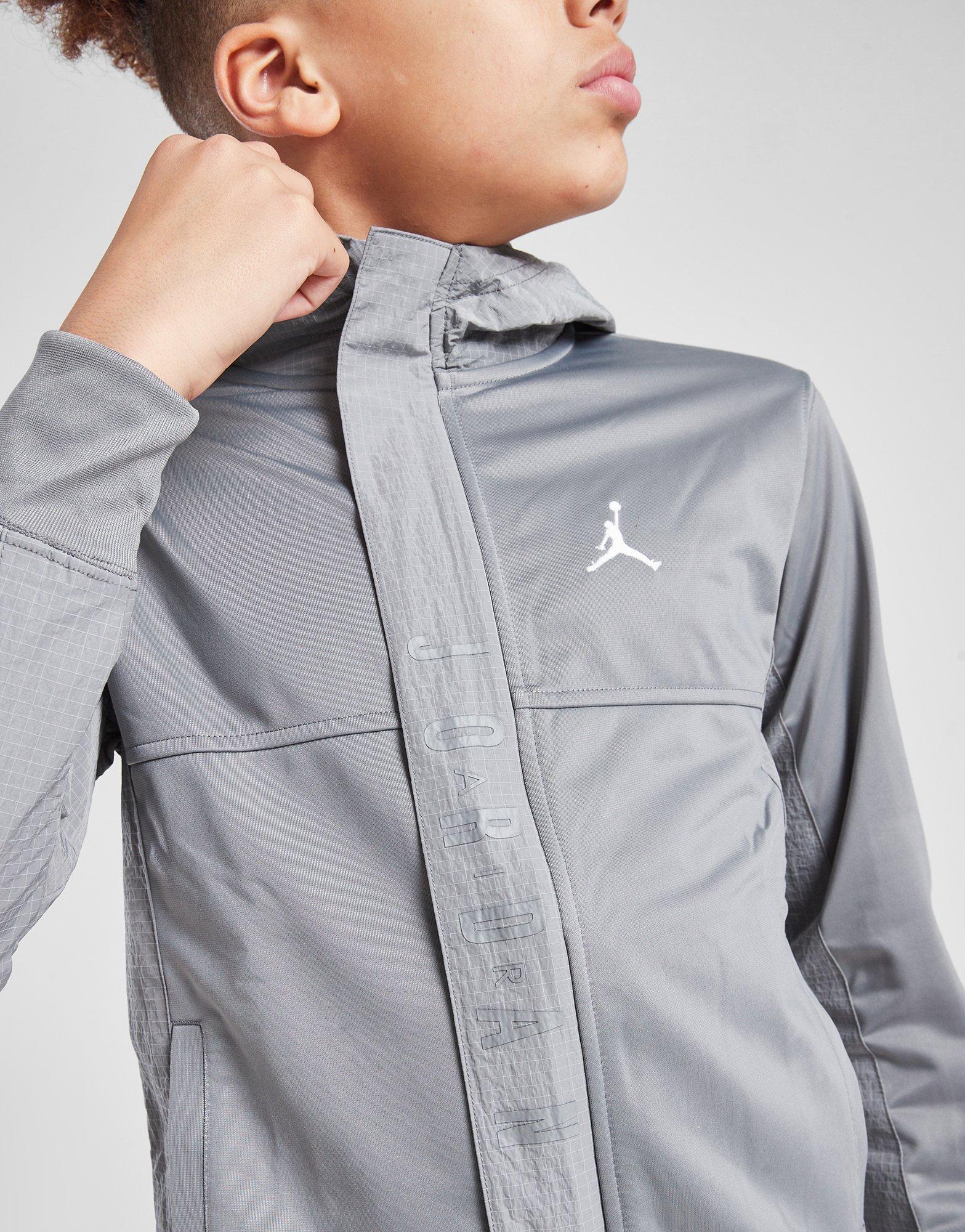 その他 jumpman Nike Jordan Jumpman Z - Men's Sz 9.5 - White Leather Zip-Up