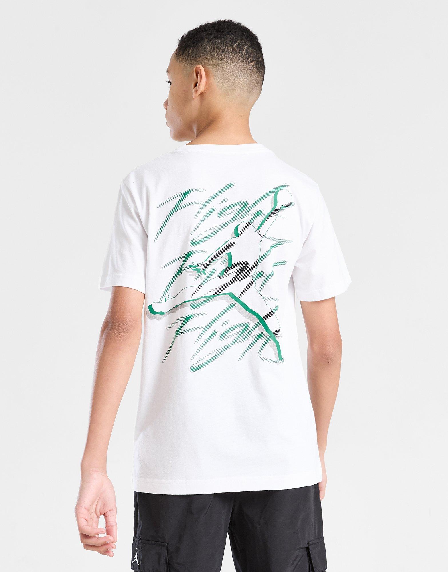 White Jordan Jumpman Flight Haze T-Shirt Junior - JD Sports
