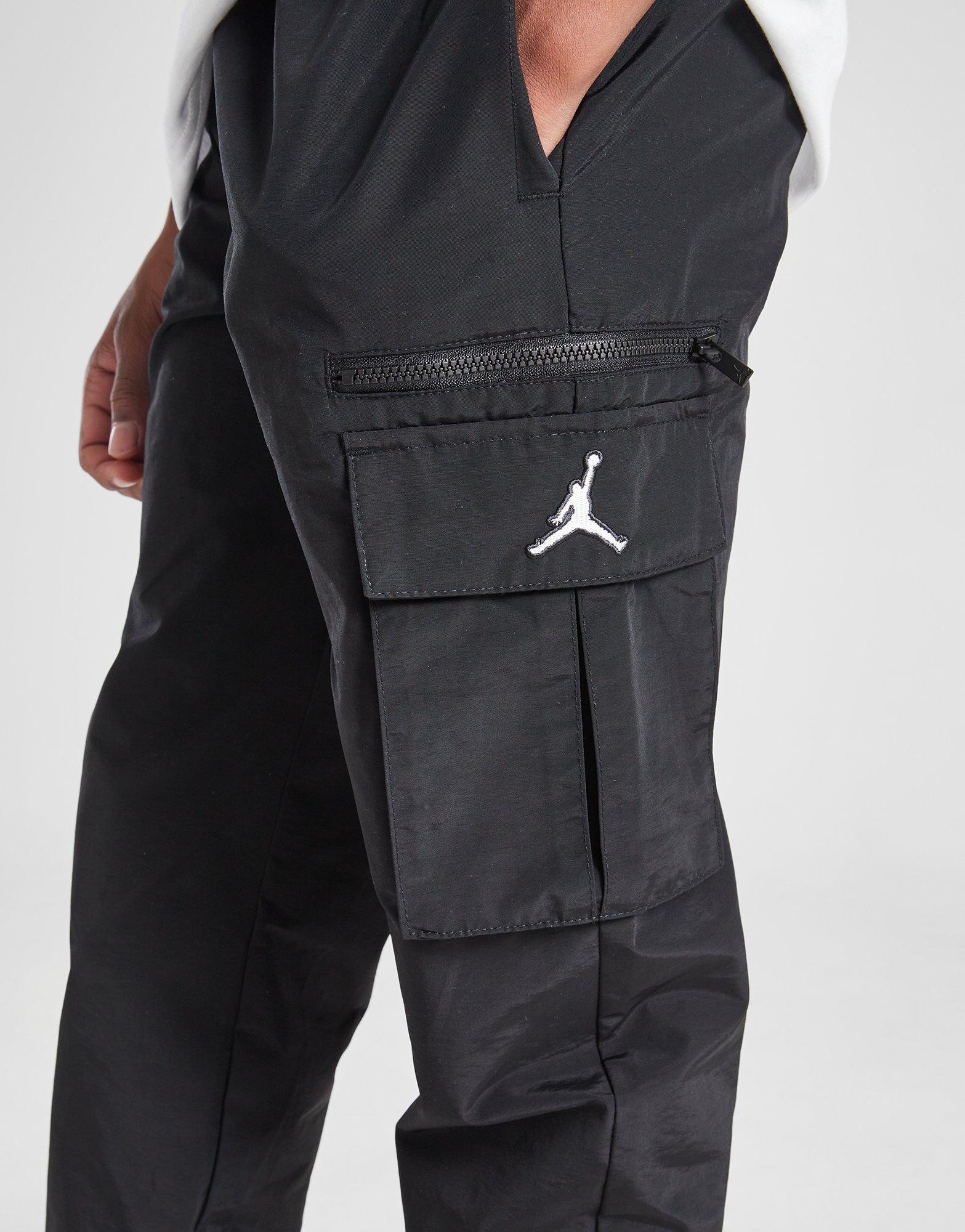 Black Jordan Jumpman Woven Cargo Pants Junior | JD Sports UK