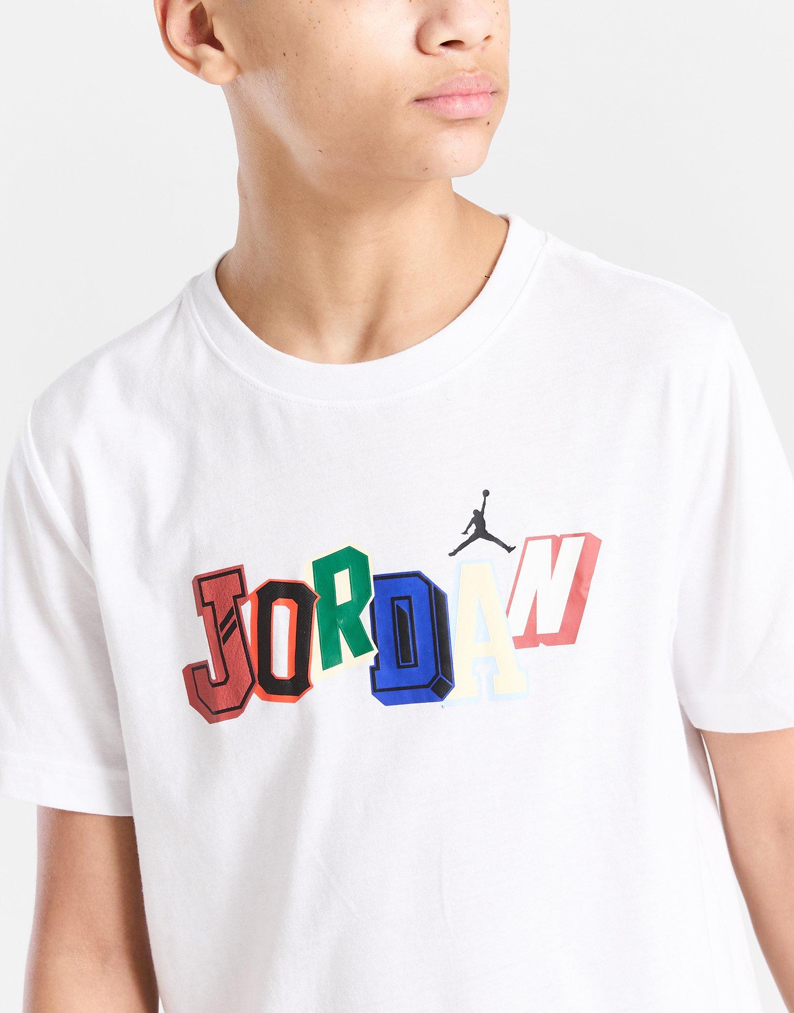Jordan Letter T-Shirt Junior