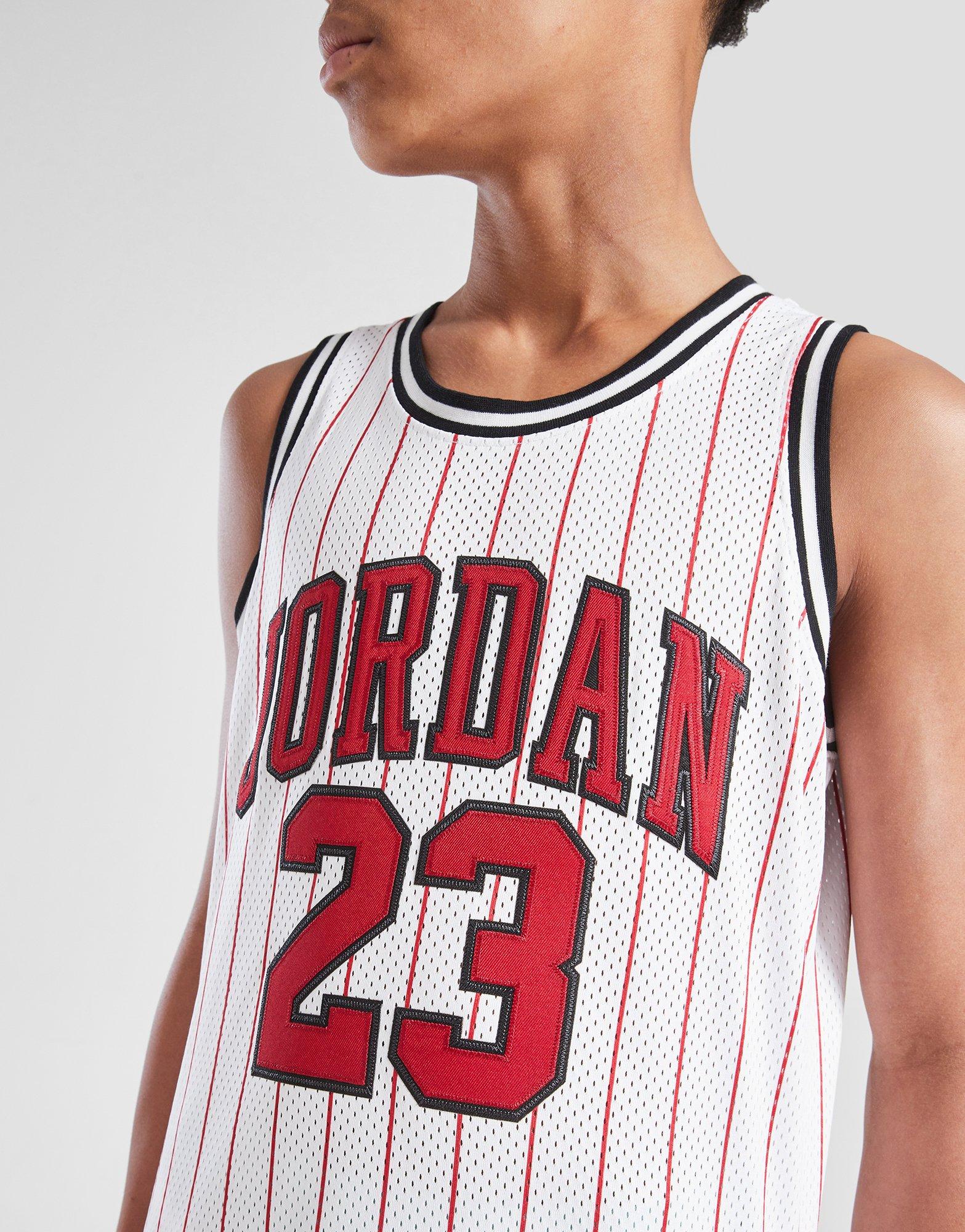 Jordan Jordan #23 Mesh Striped Vest Junior
