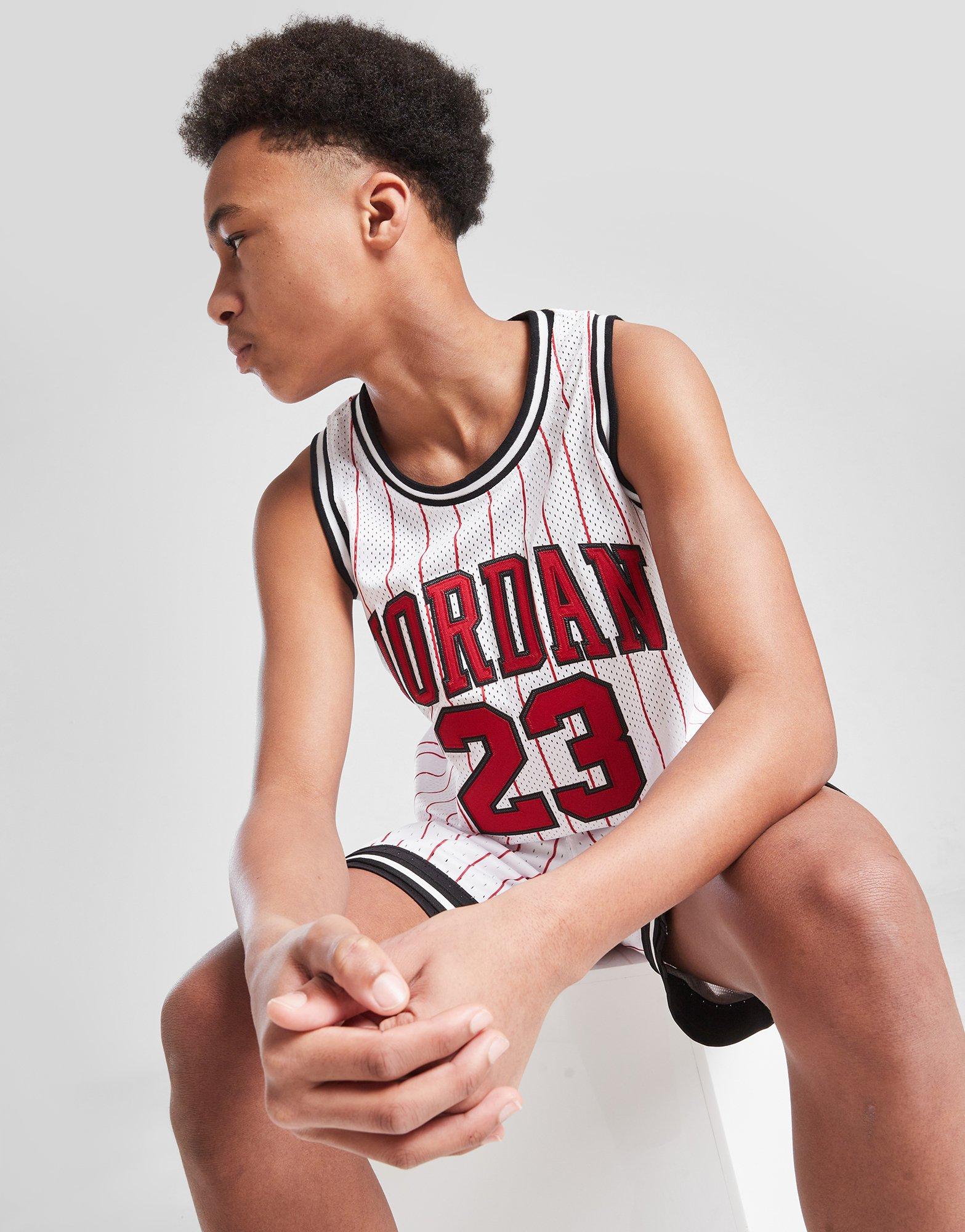 Jordan Jordan #23 Mesh Striped Vest Junior