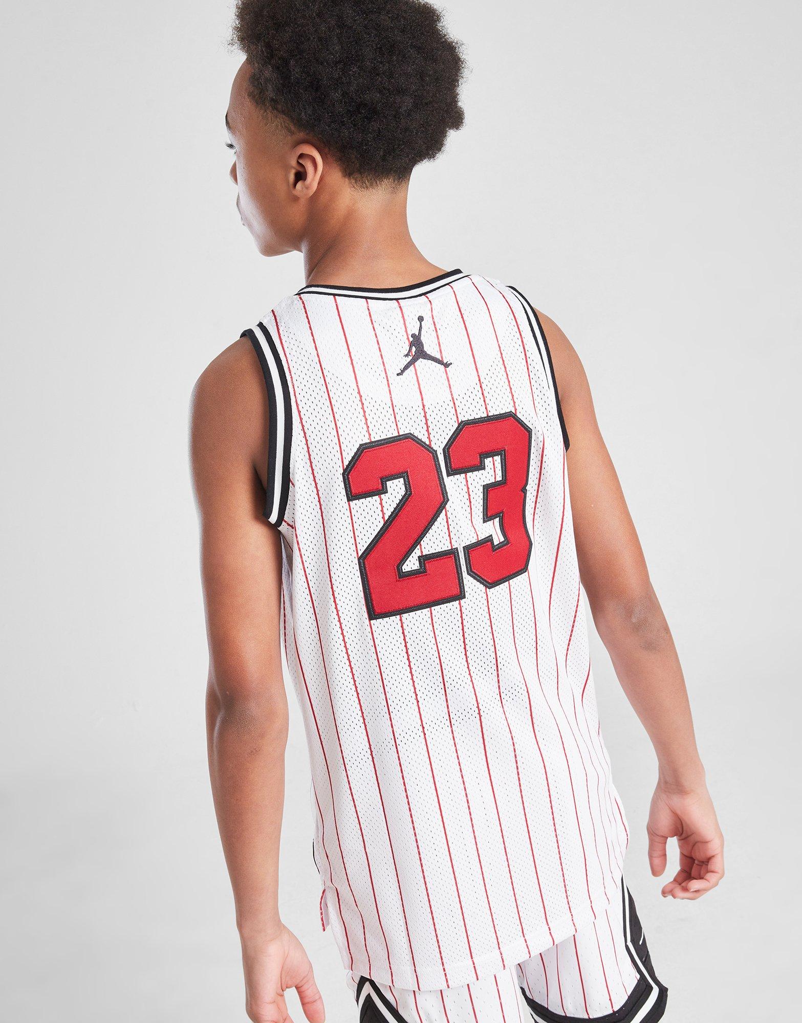 Jordan Jordan #23 Mesh Striped Vest Junior