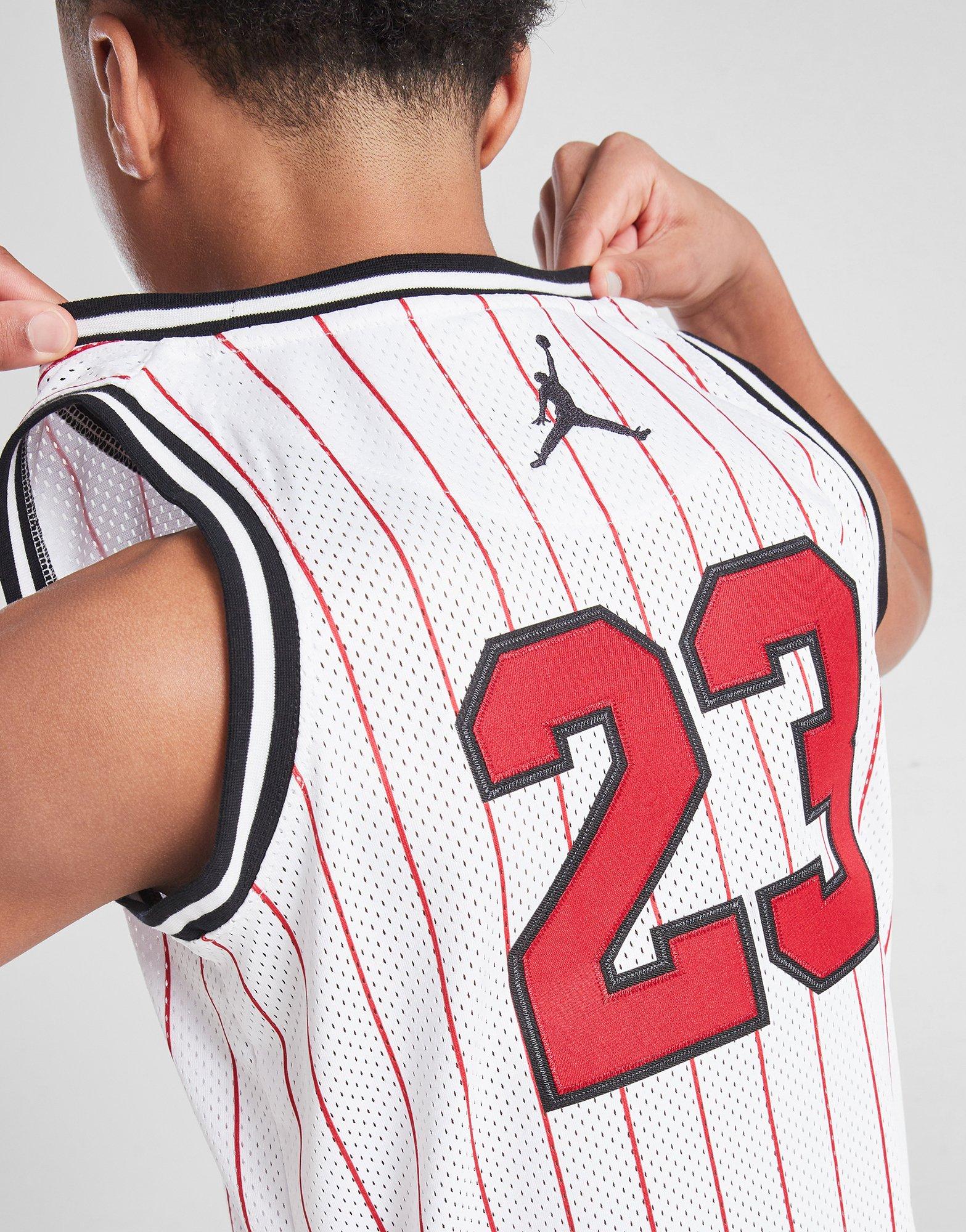 Jordan Jordan #23 Mesh Striped Vest Junior