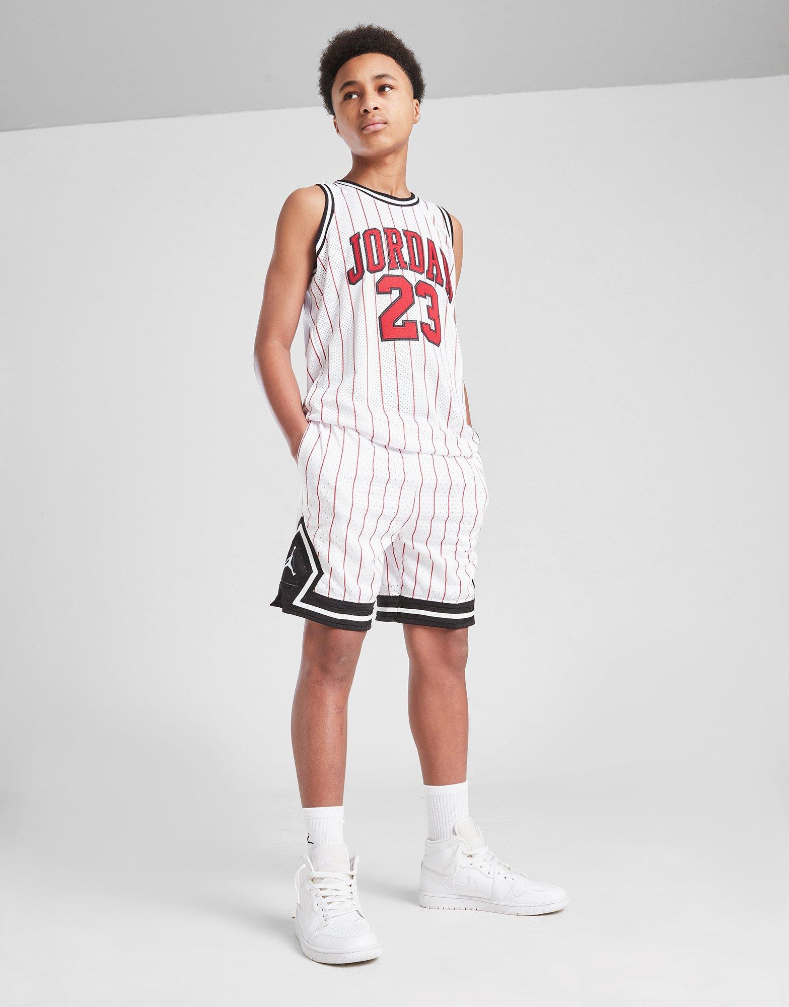 Jordan Diamond Striped Shorts Junior