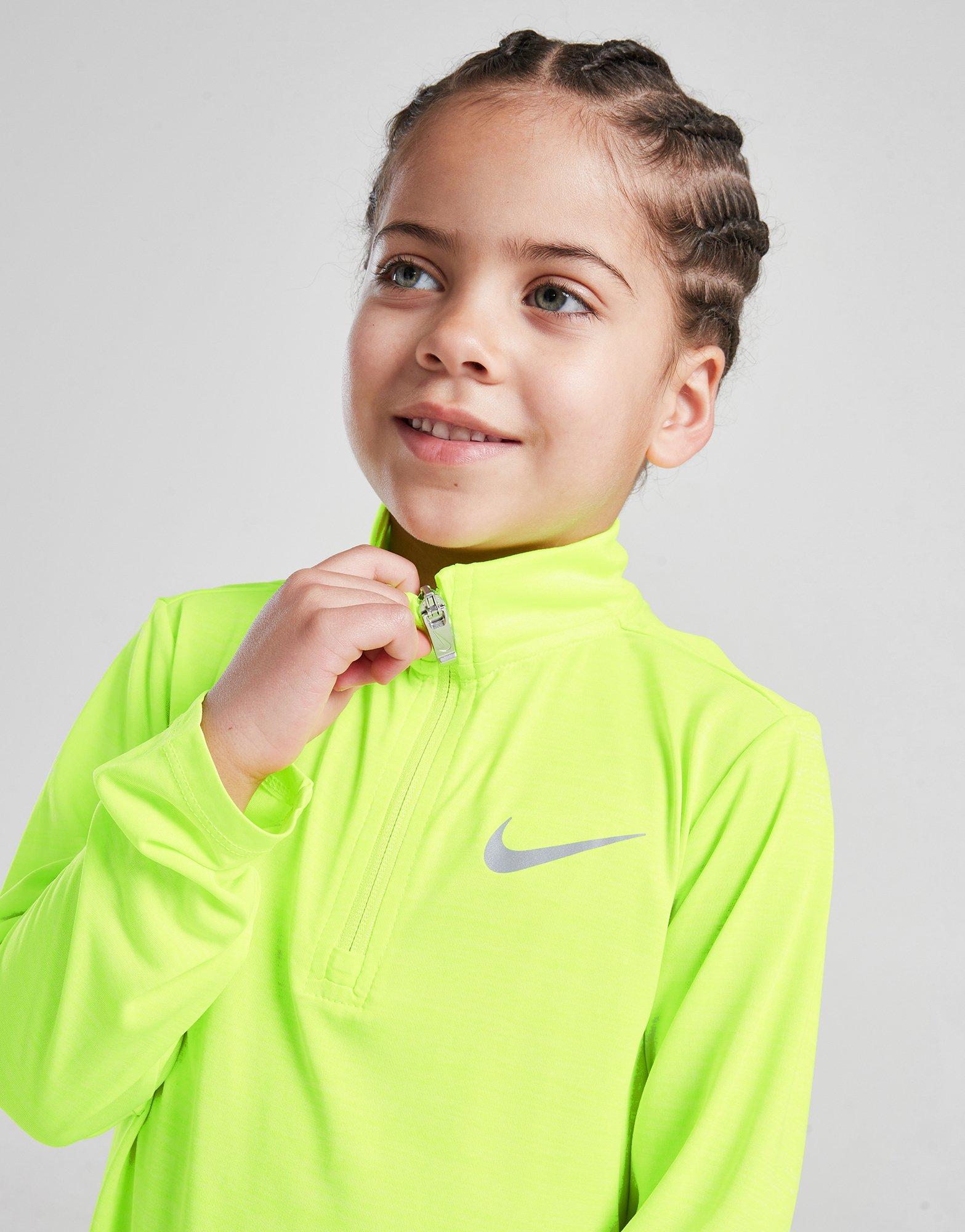 Nike Pacer 1/4 Zip Top/Shorts Set Children