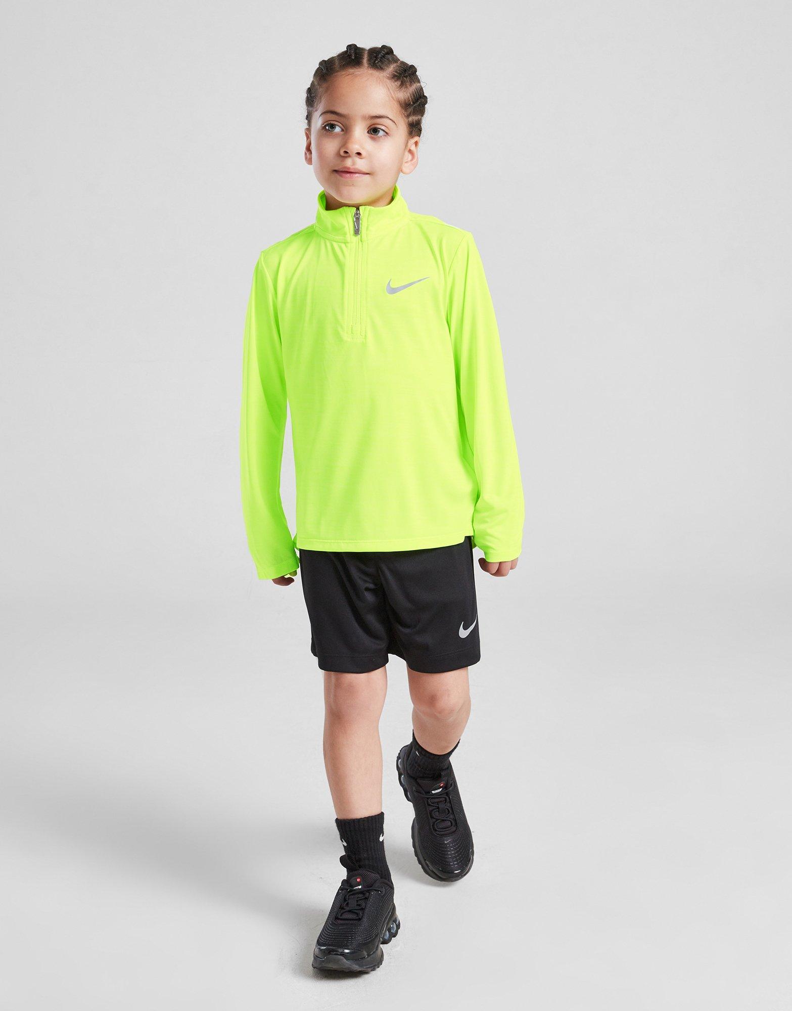Nike Pacer 1/4 Zip Top/Shorts Set Children