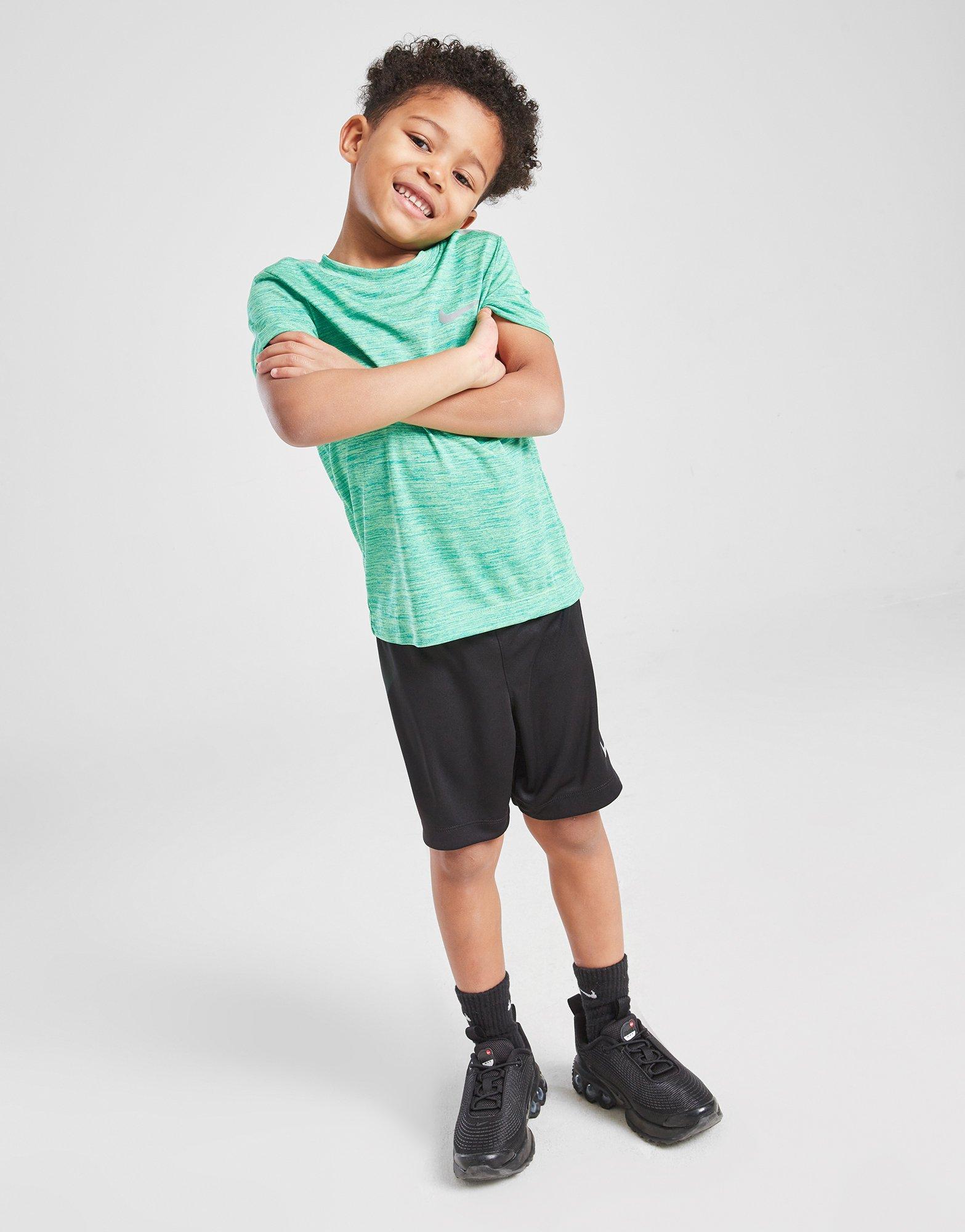 Nike Miler T-Shirt/Shorts Set Children