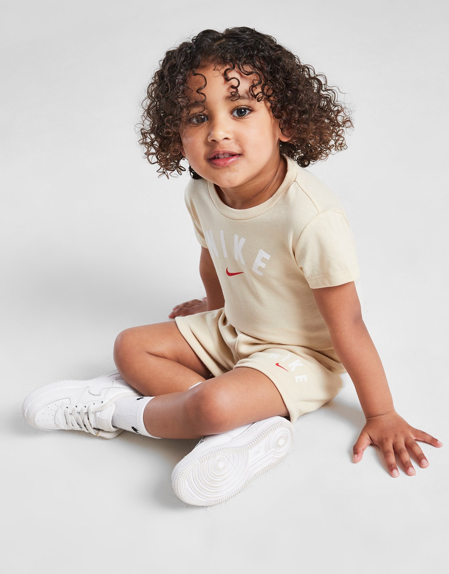 Brown Nike Basketball T-Shirt/Shorts Set Infant | JD Sports UK 