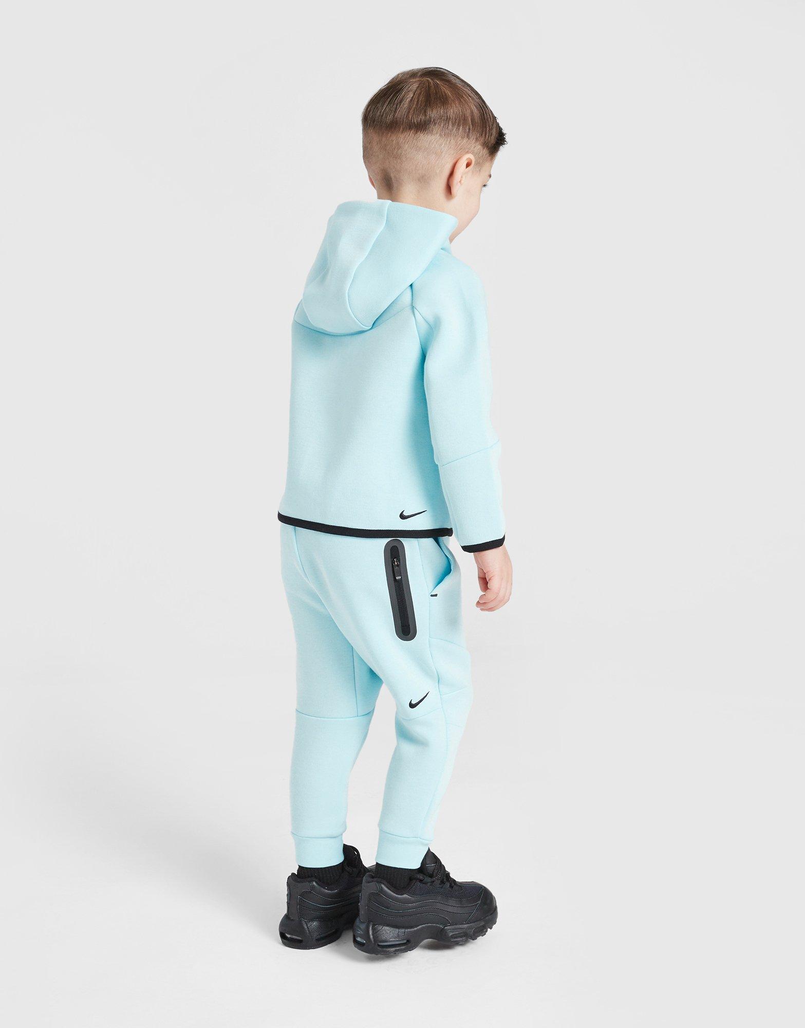 Nike Tuta Completa Tech Fleece Neonati in Blu JD Sports Italia