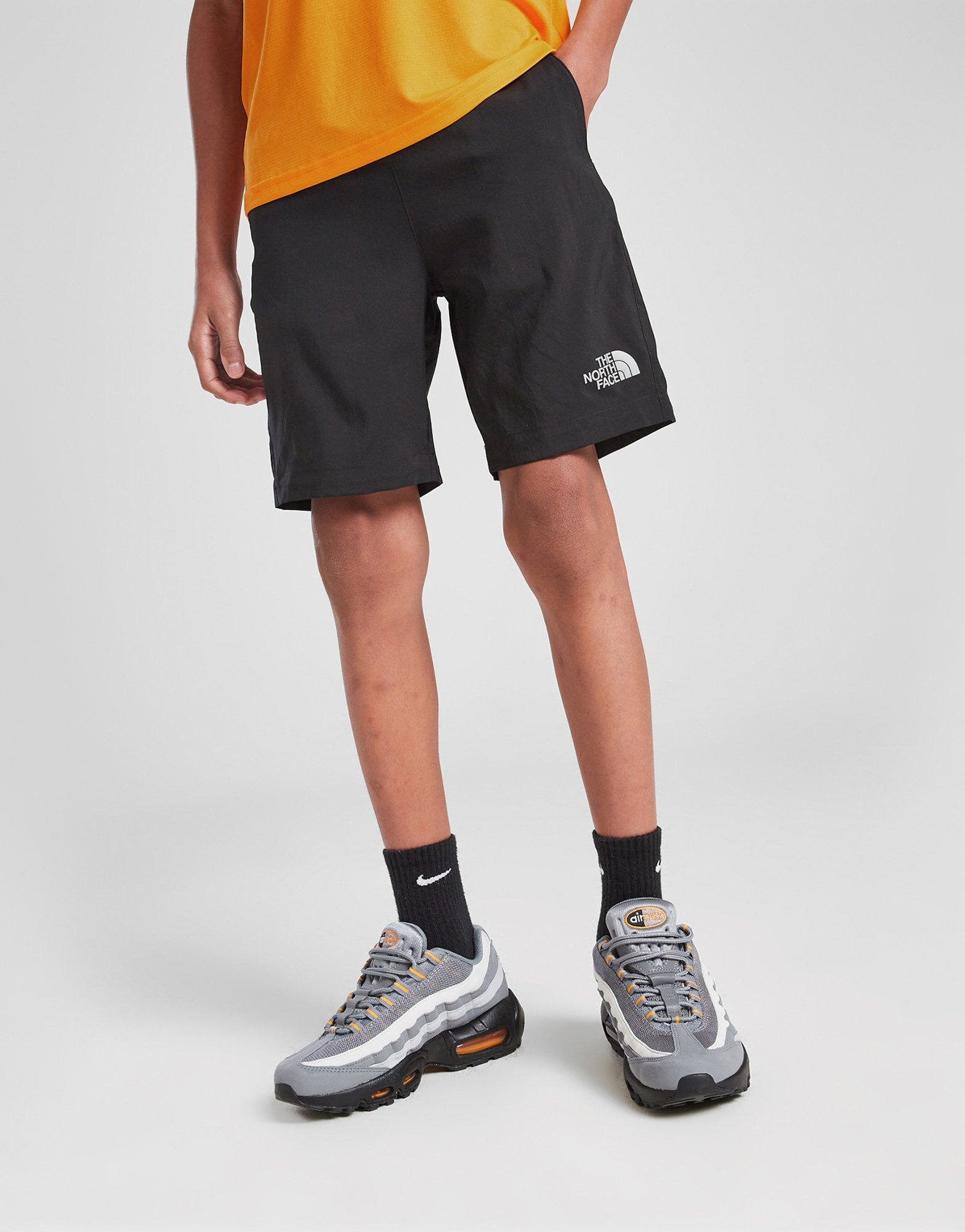 Black The North Face Reactor Shorts Junior JD Sports UK