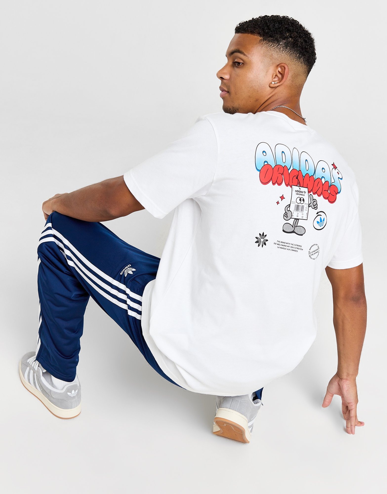 Adidas originals t shirt jd best sale