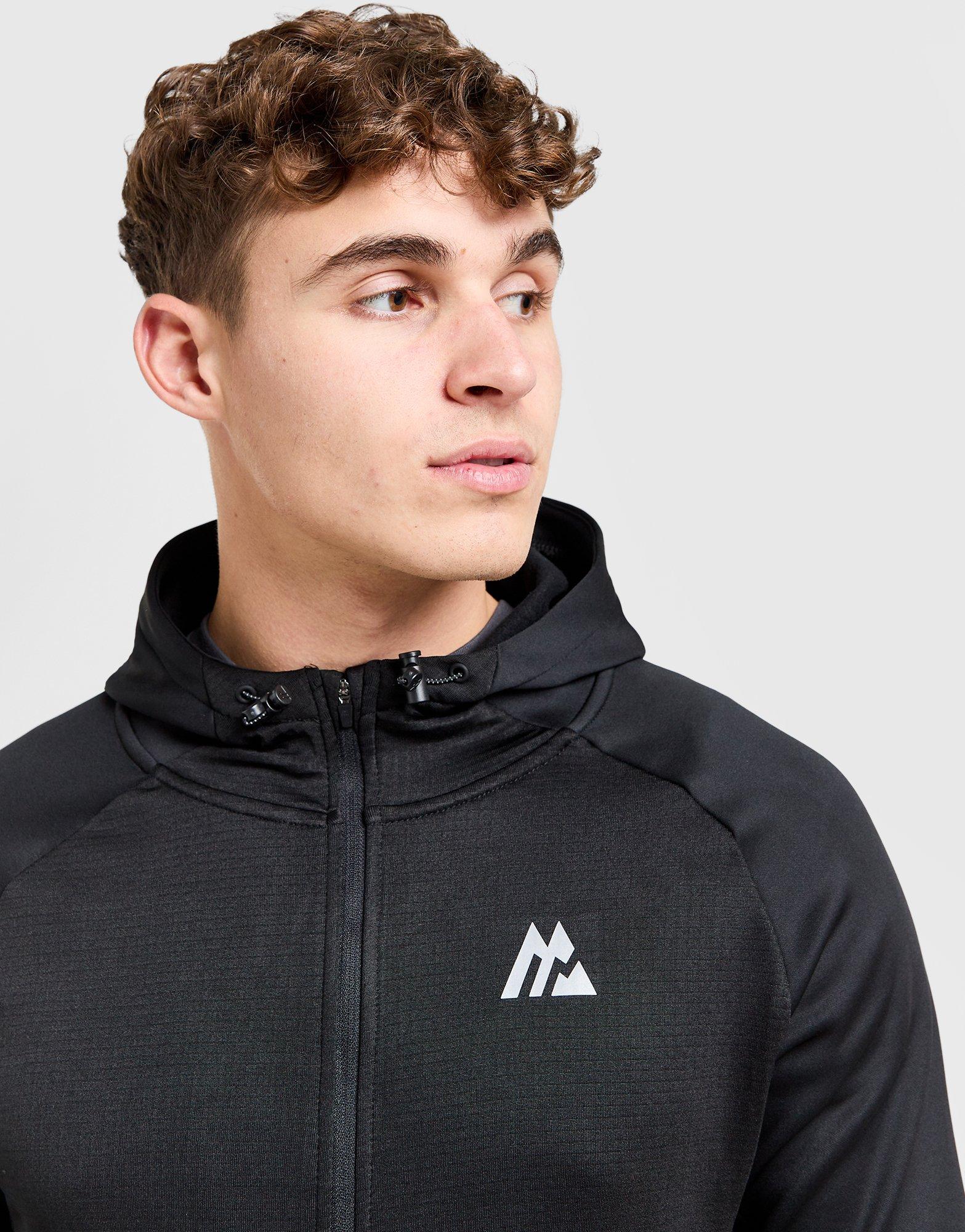 MONTIREX Flex Gridded Full Zip Hoodie