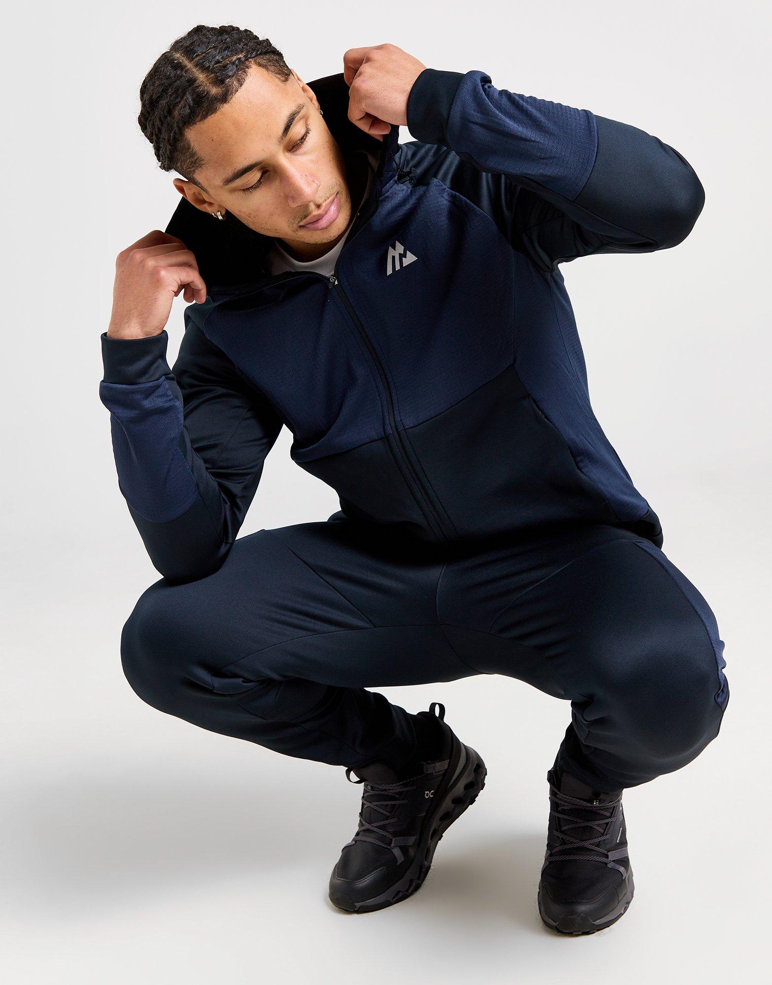 MONTIREX Flex Gridded Full Zip Hoodie