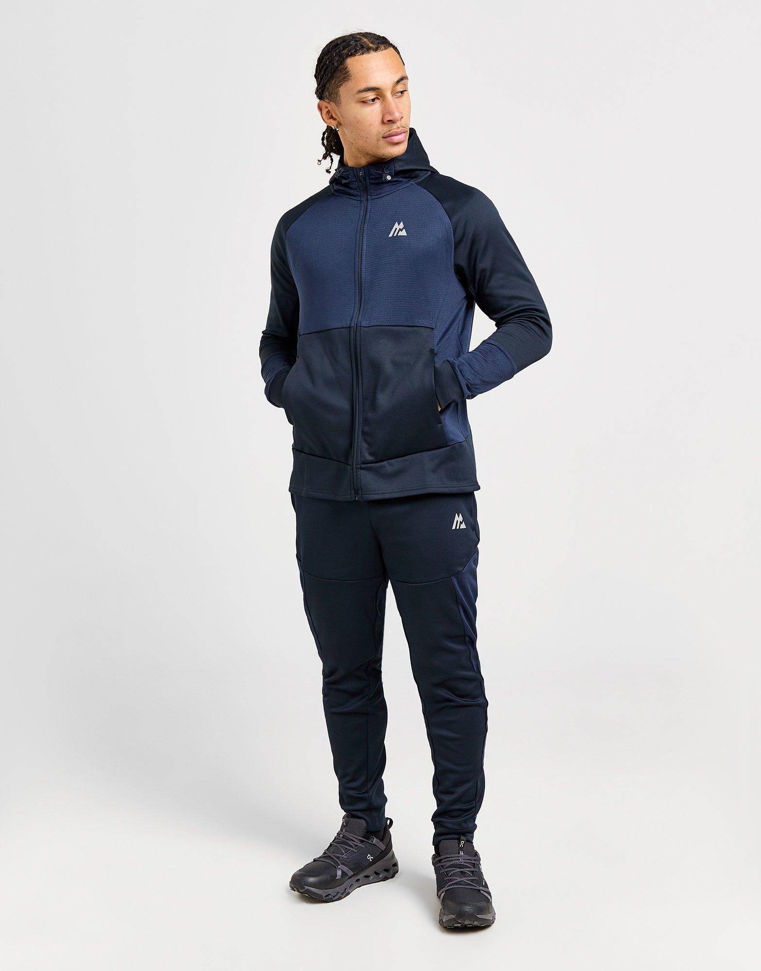 MONTIREX Flex Gridded Full Zip Hoodie