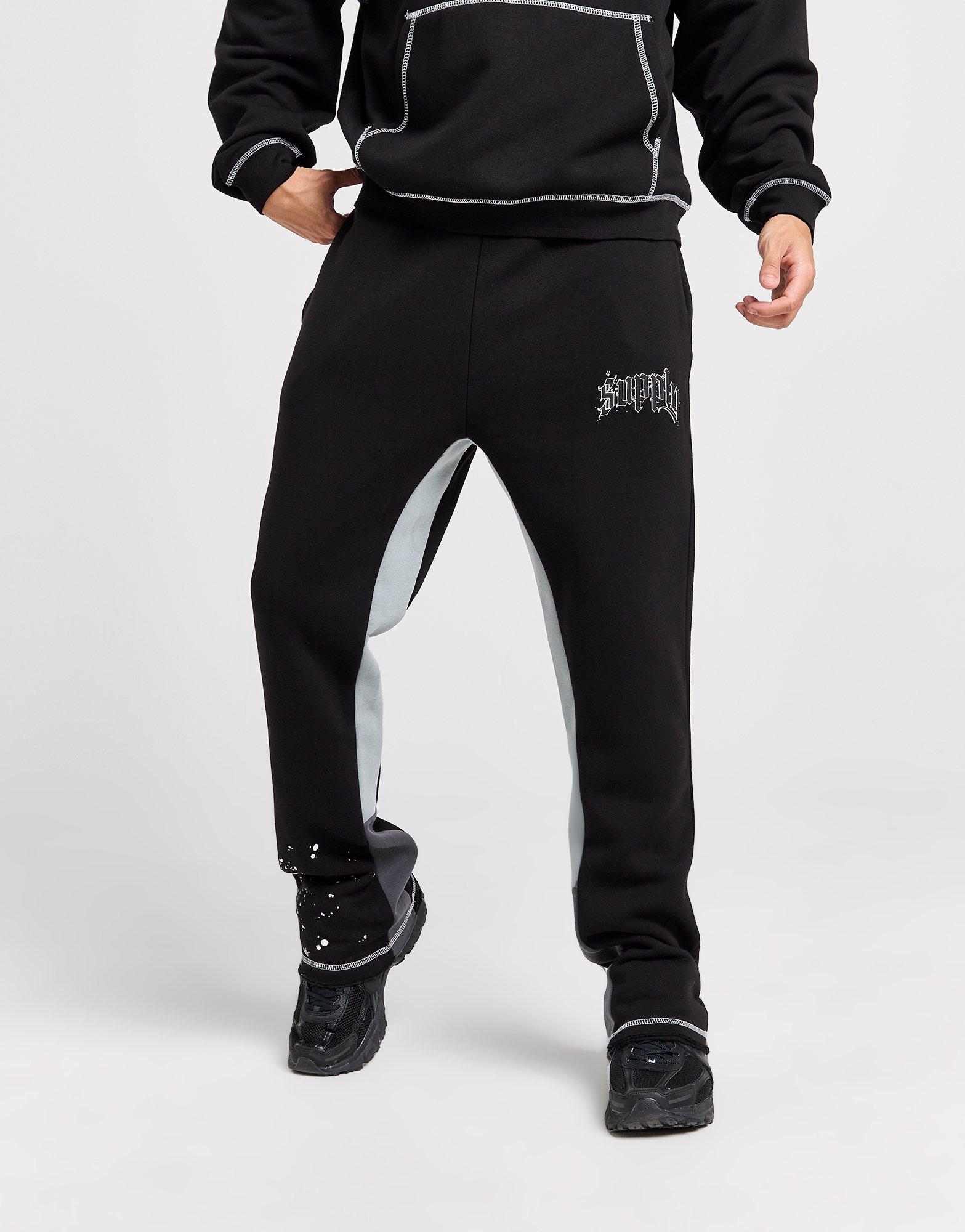 Black Supply & Demand Bowman Joggers JD Sports UK