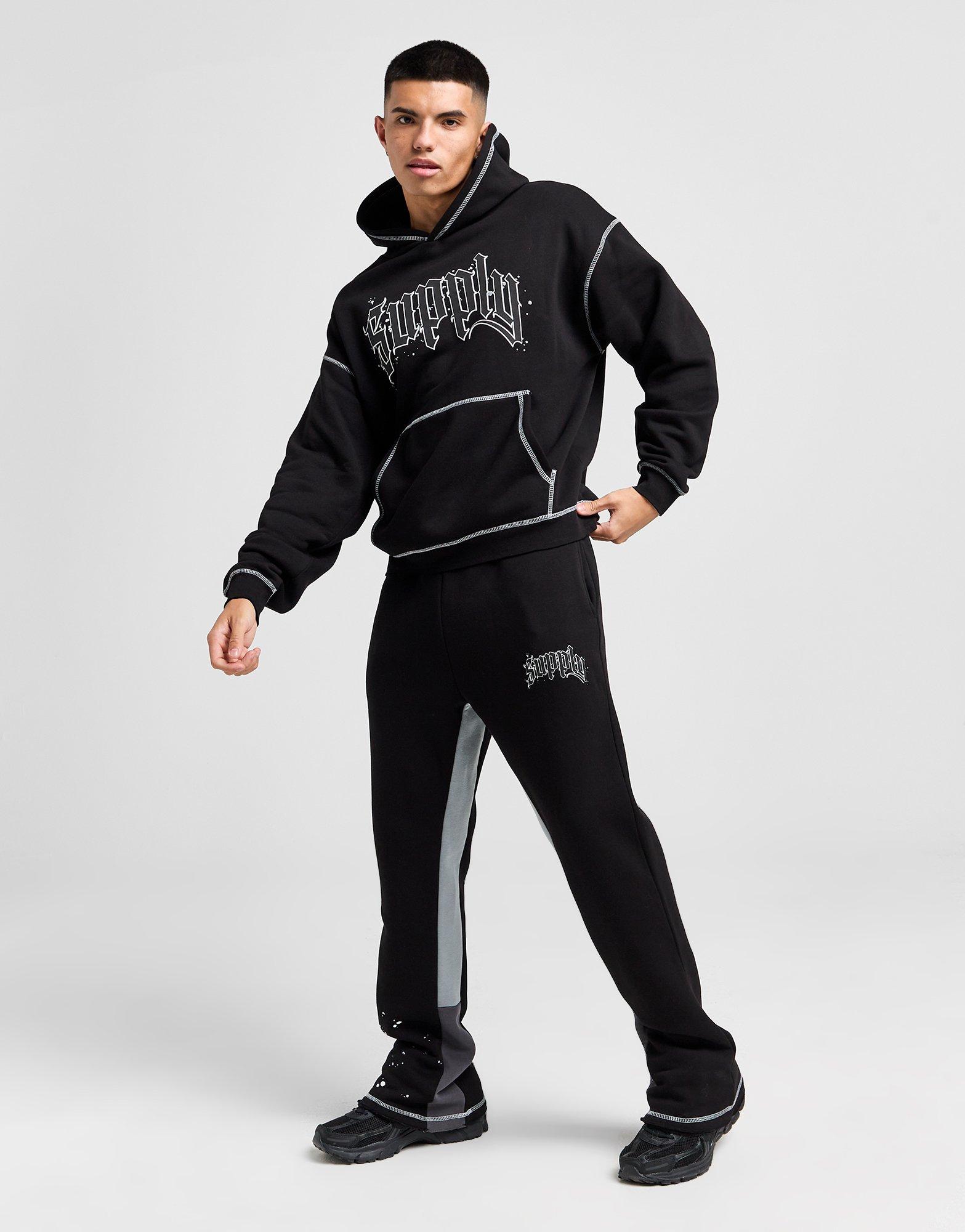 Black Supply & Demand Bowman Joggers JD Sports UK
