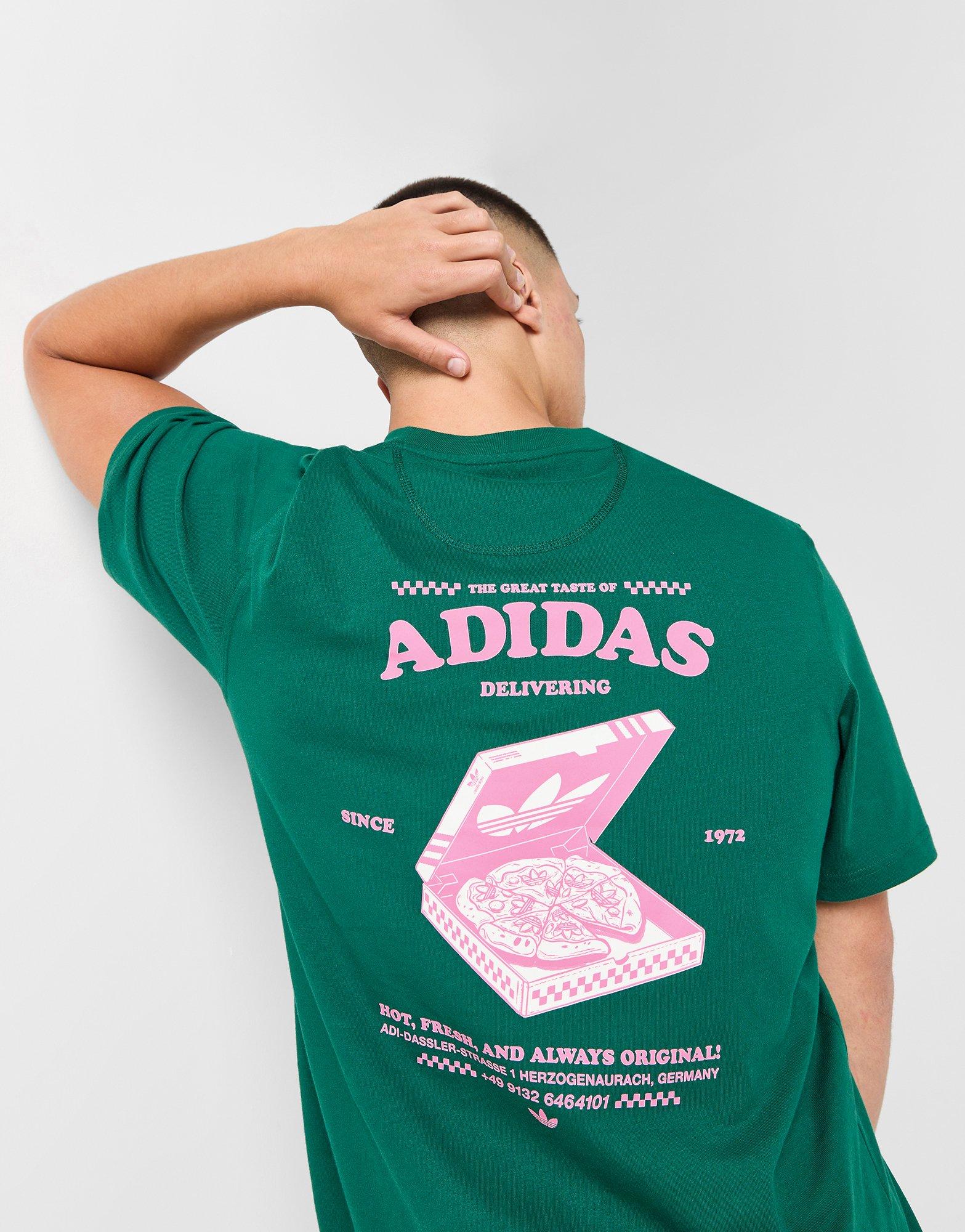 Green adidas Originals Appetito T Shirt JD Sports UK