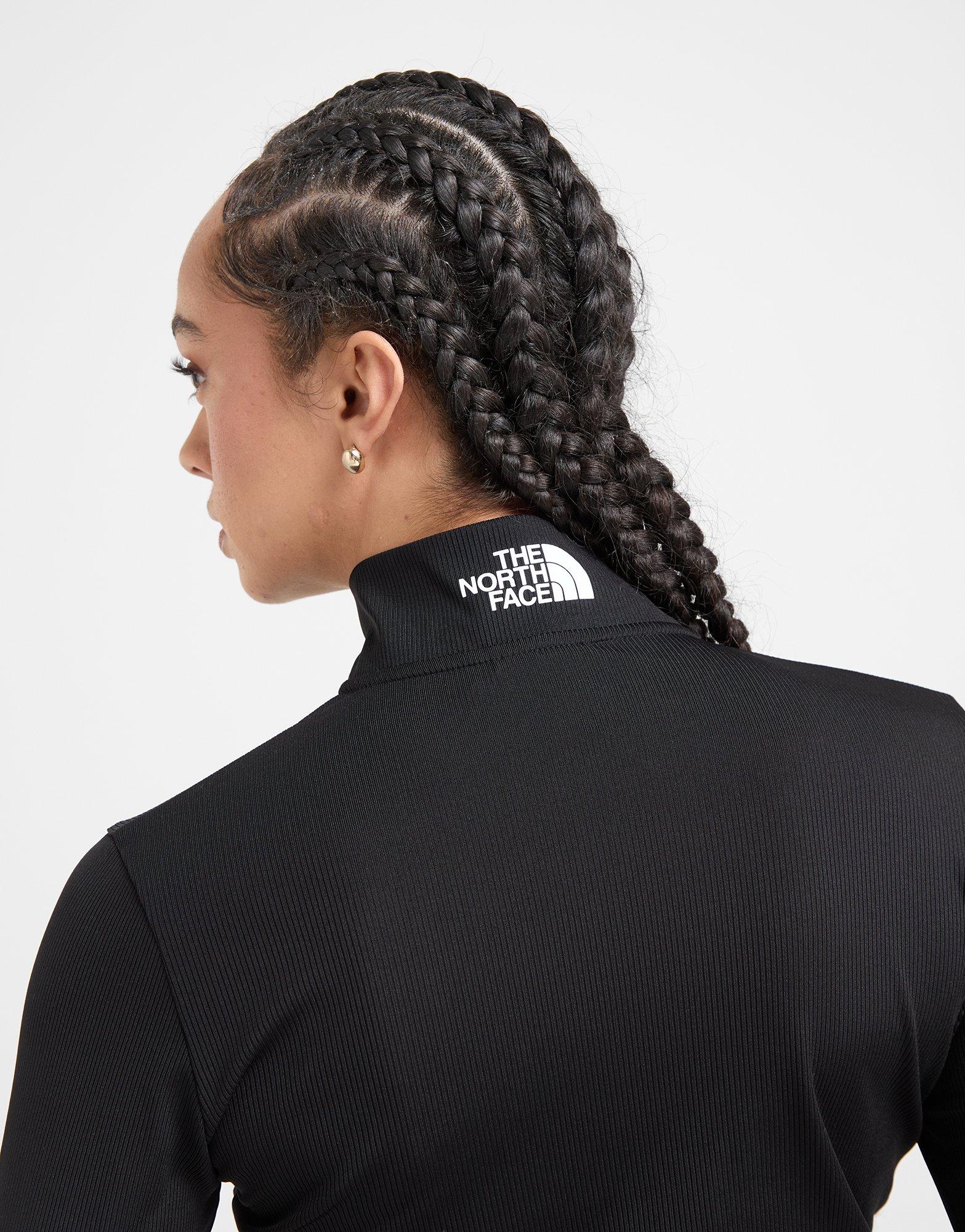 The North Face Rib Long Sleeve Full Zip Top