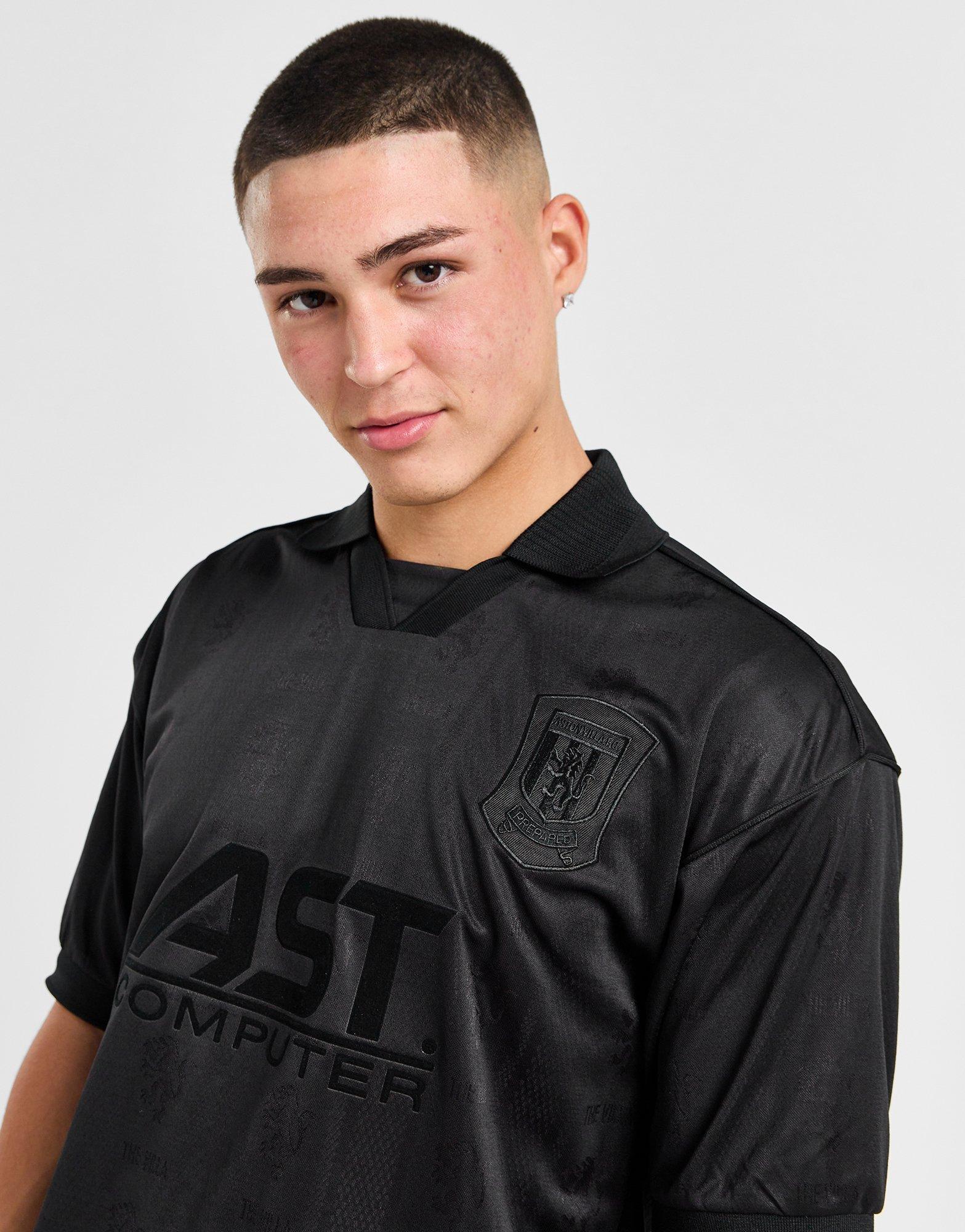 Score Draw Aston Villa '96 Blackout Retro Shirt