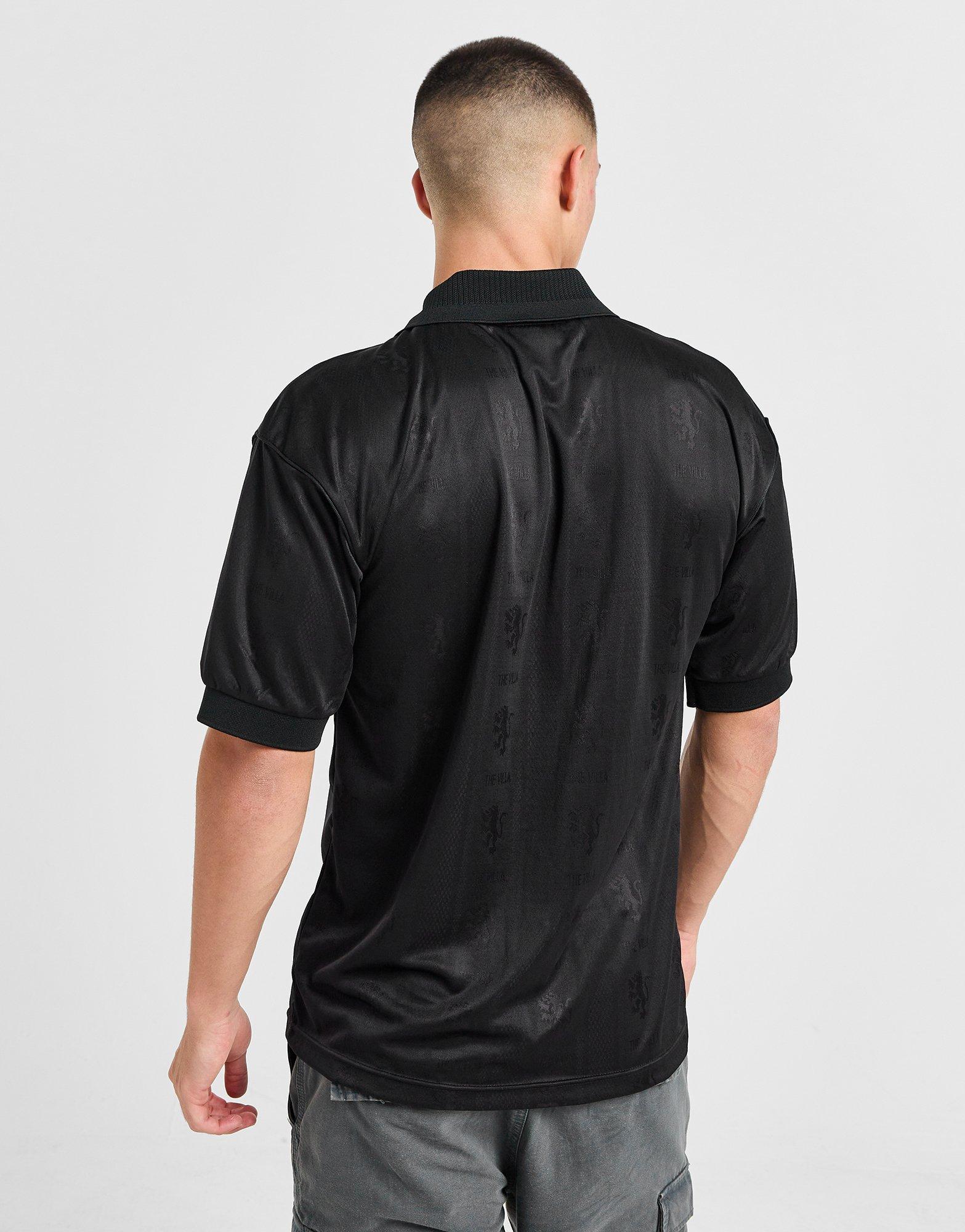 Score Draw Aston Villa '96 Blackout Retro Shirt