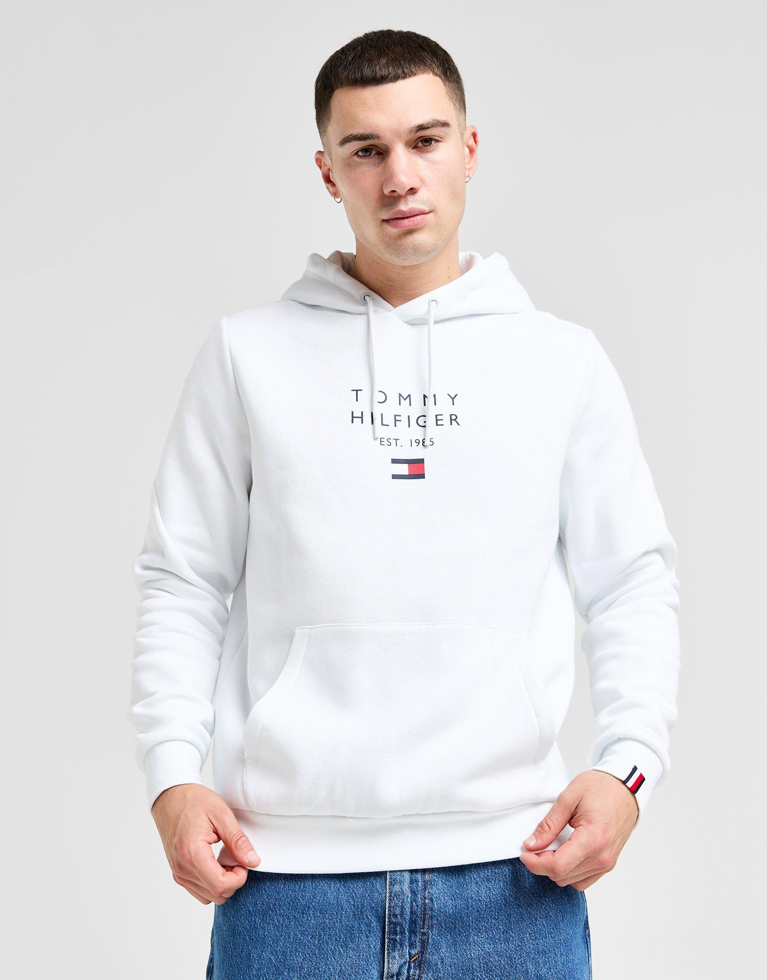 Tommy Hilfiger Large Logo Print Hoodie