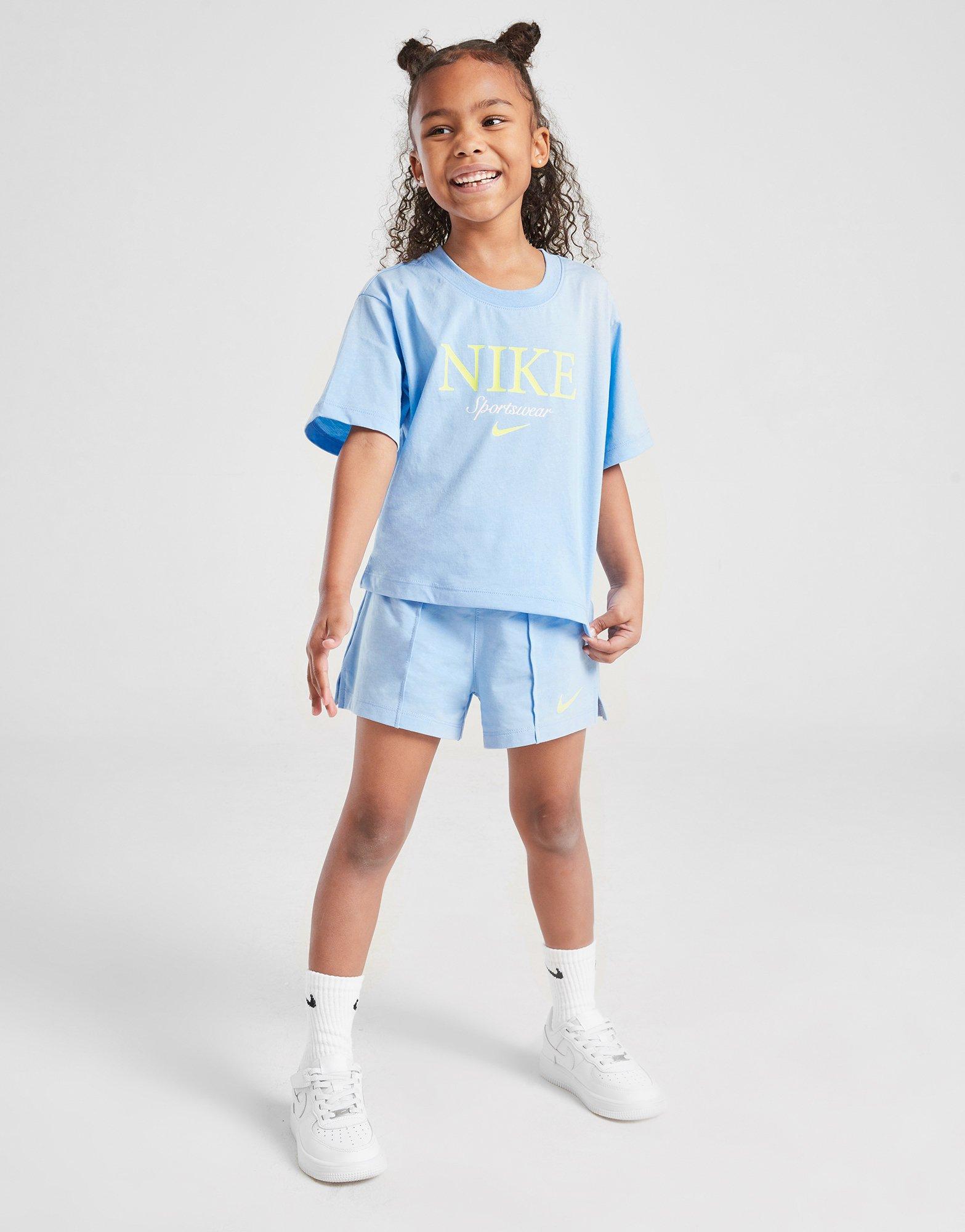 Nike Girls' Varsity T-Shirt/Shorts Set Children