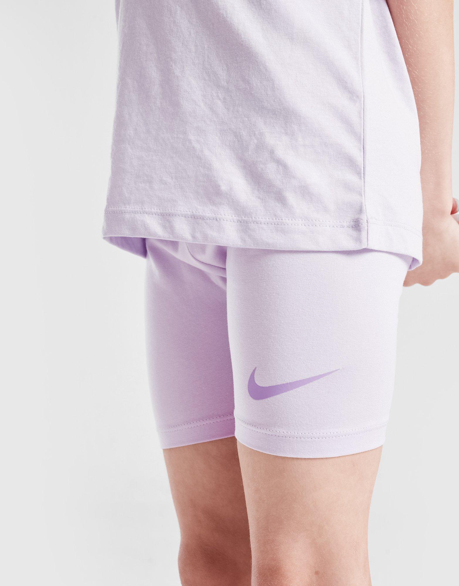 Nike Girls' Swoosh T-Shirt/Shorts Set Children