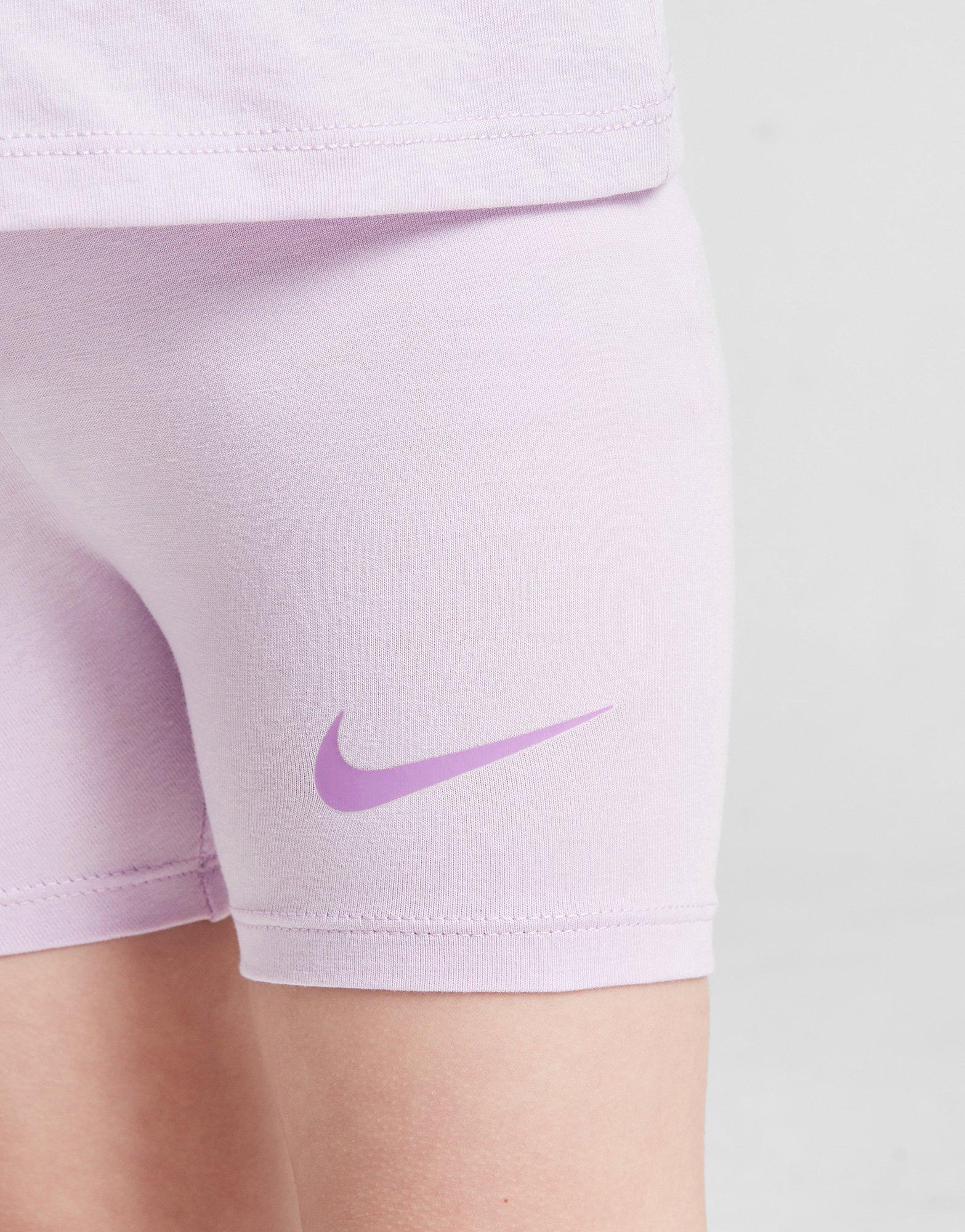 Nike Girls' Swoosh T-Shirt/Shorts Set Infant