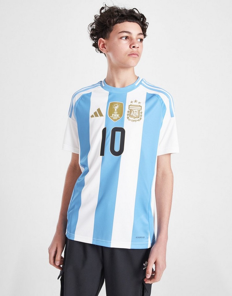 adidas Argentina 2024 Messi #10 Home Shirt Junior