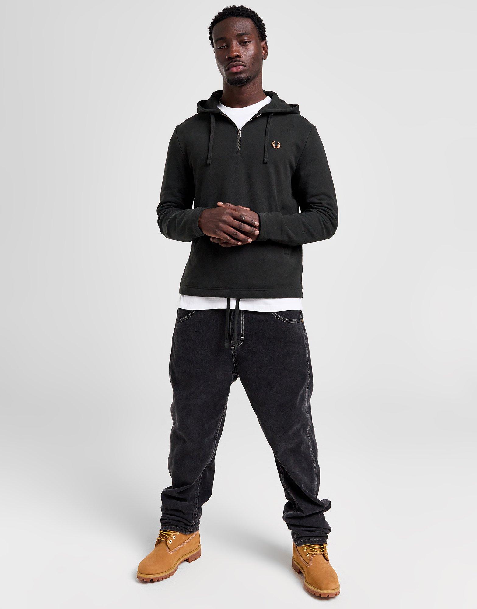 Fred Perry Sudadera con capucha Smock 1/2 Zip