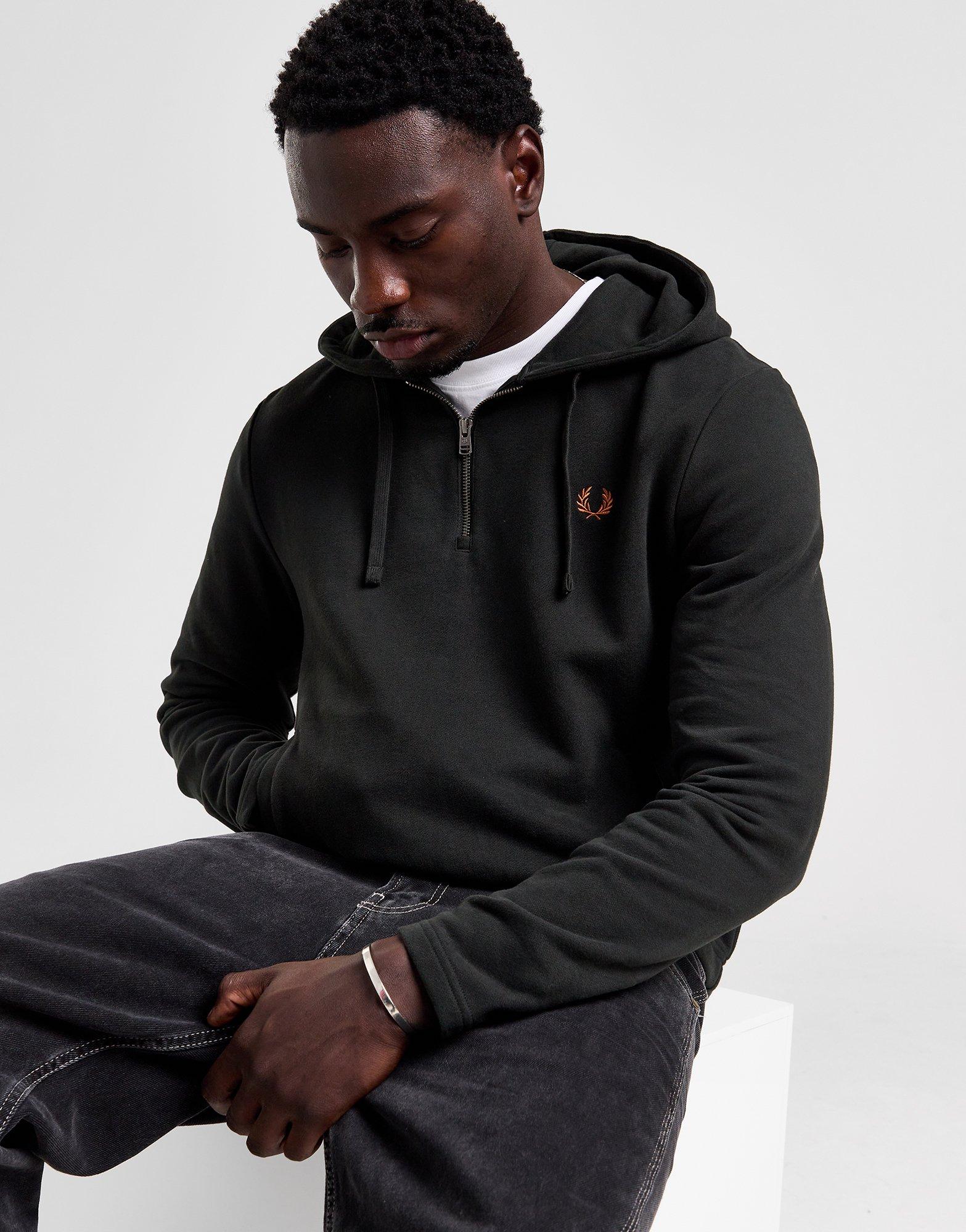 Fred Perry Sudadera con capucha Smock 1/2 Zip