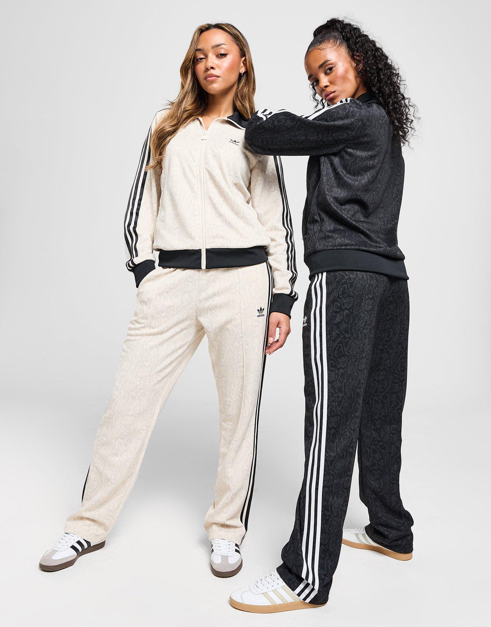 White adidas Originals Snake Firebird Track Pants - JD